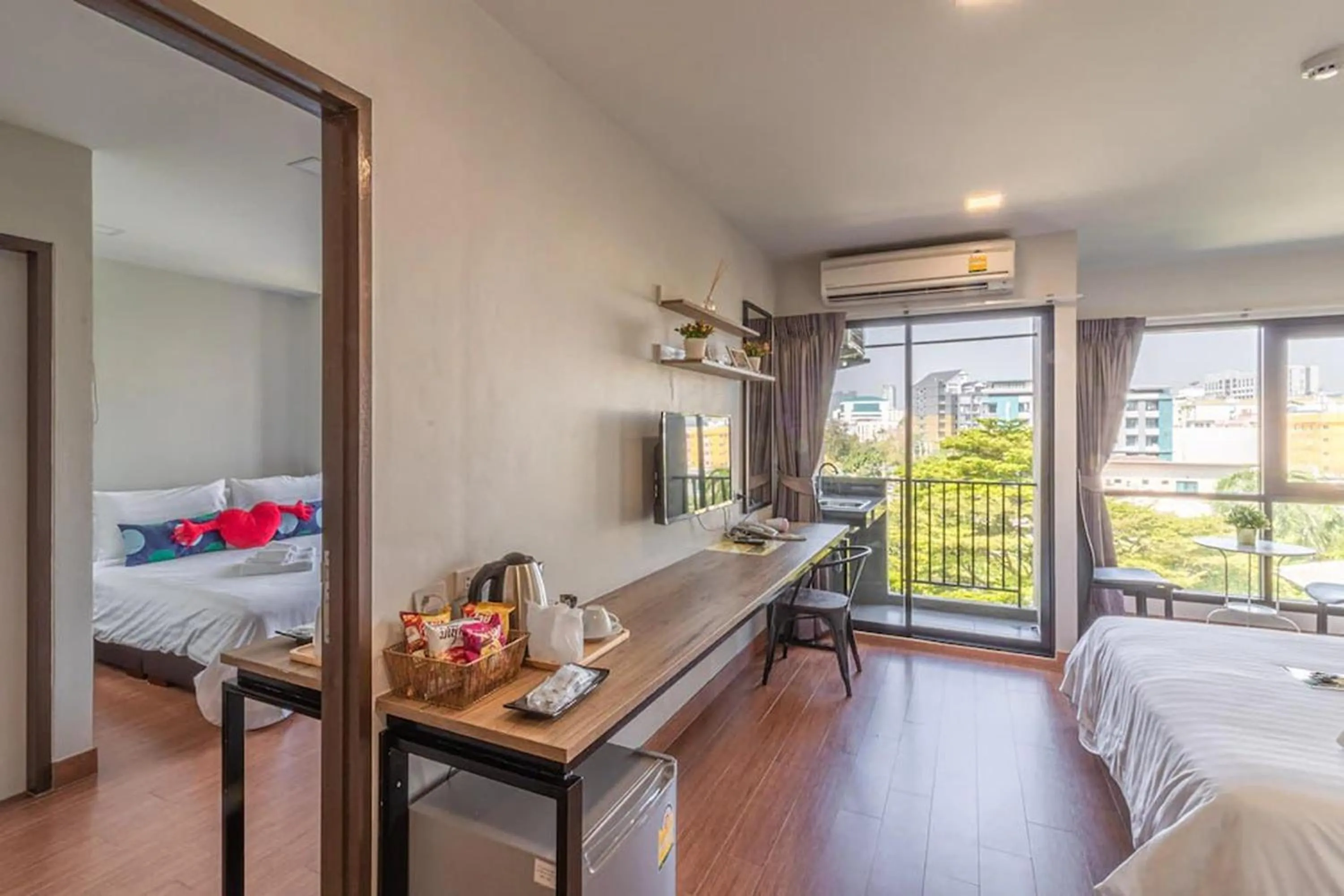 Bed in Casa Luxe Hotel and Resident