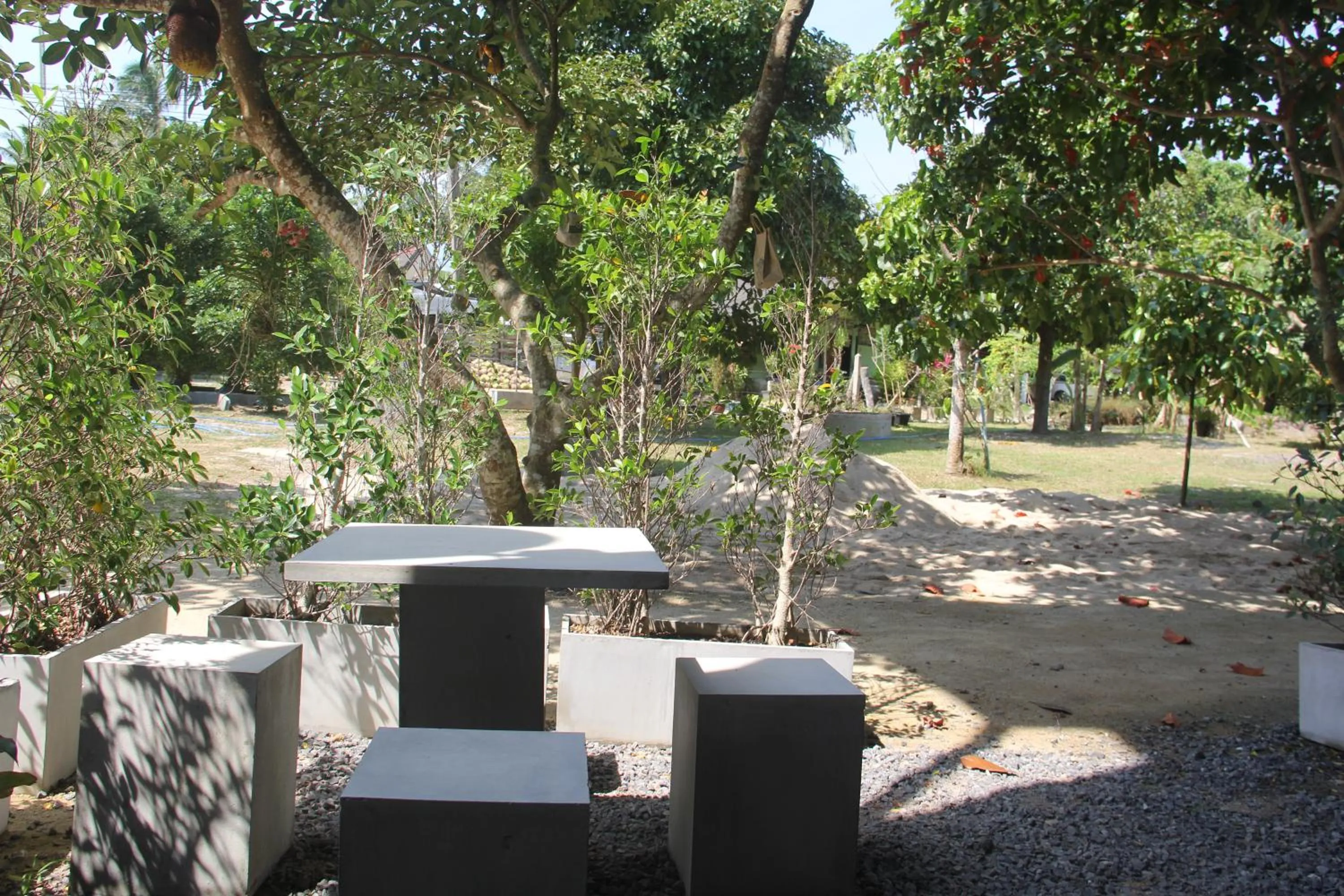 Patio in Yangyai Garden Lodge