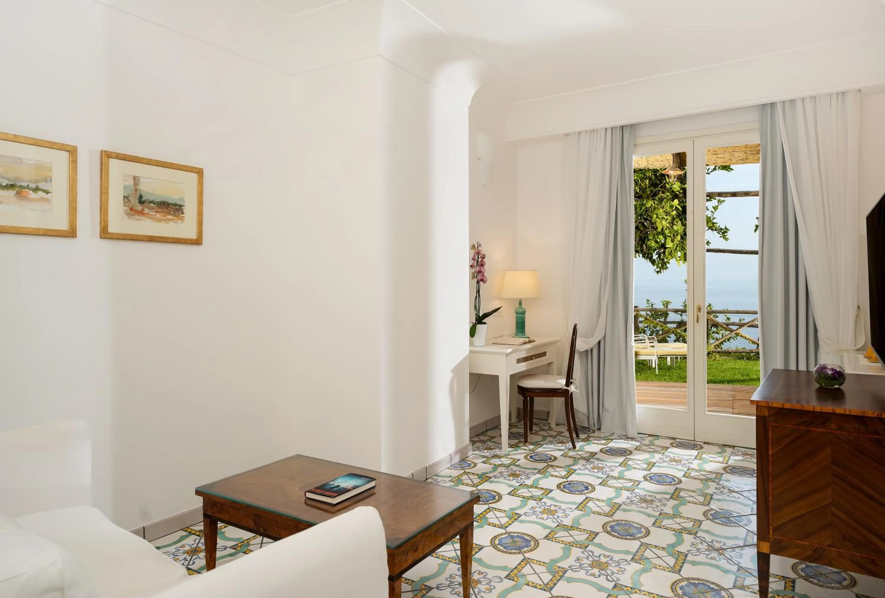 Garden in Hotel Santa Caterina