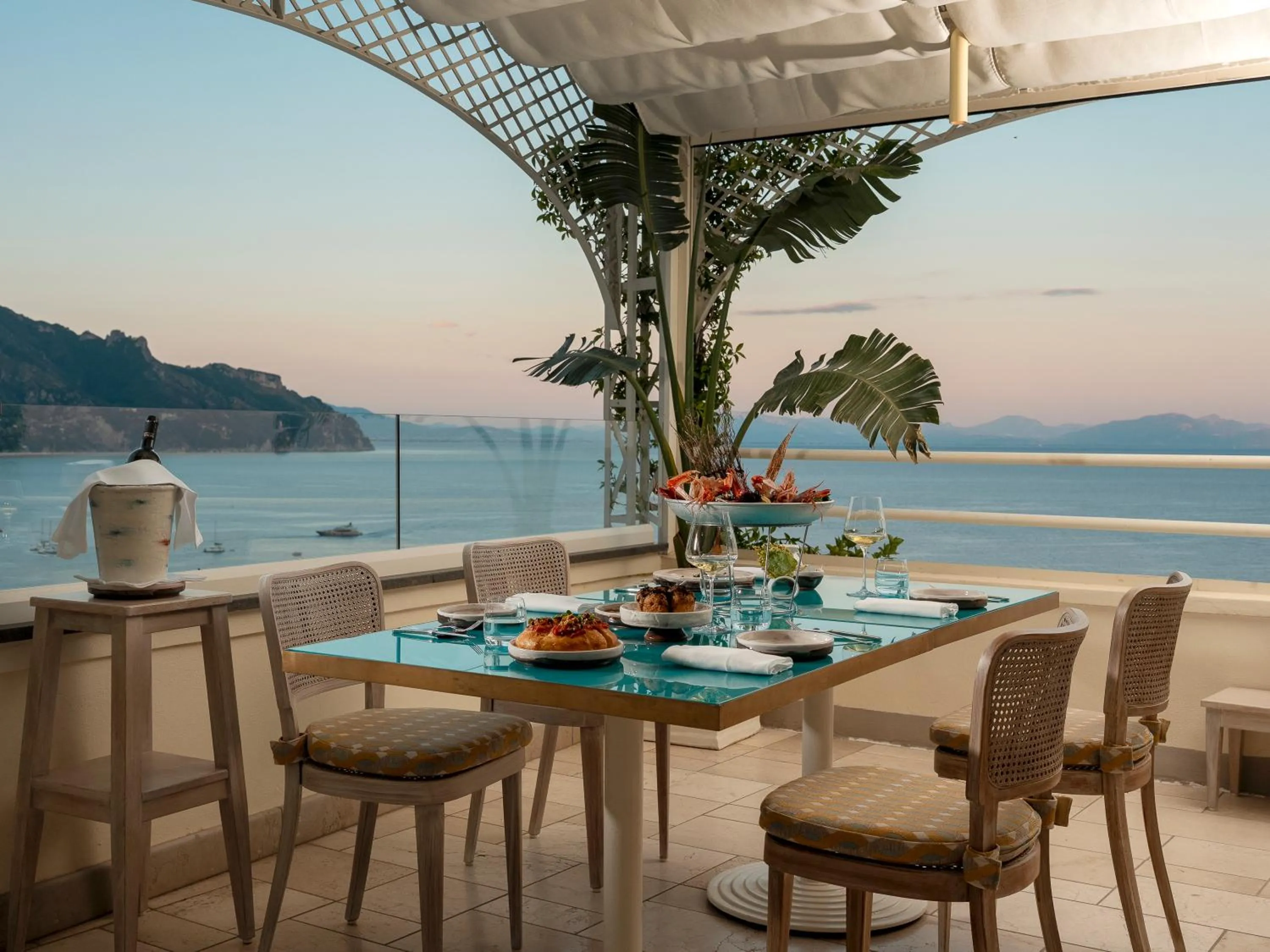 Restaurant/places to eat in Hotel Santa Caterina