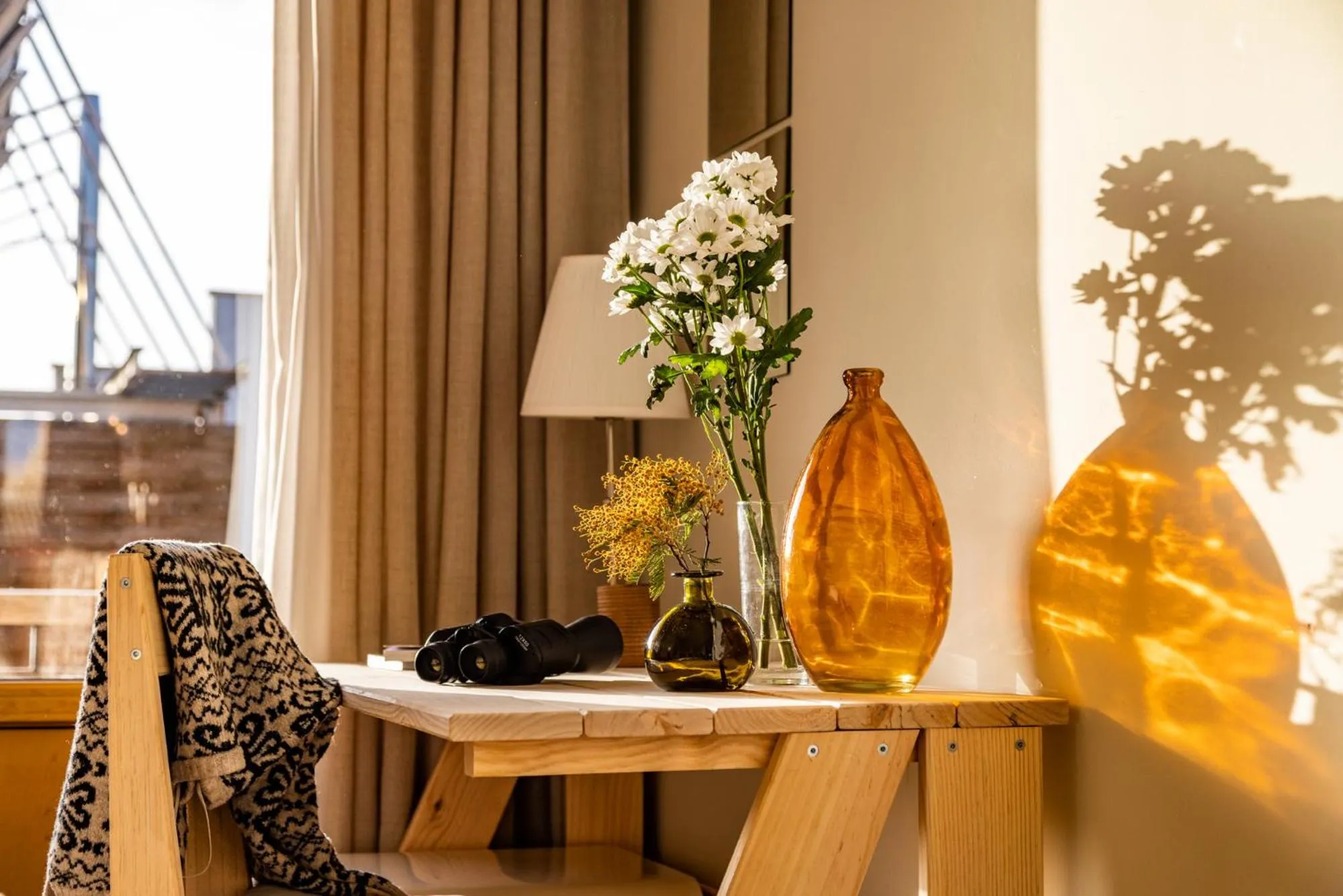 Seating area in Eco-Hotel Doña Mayor