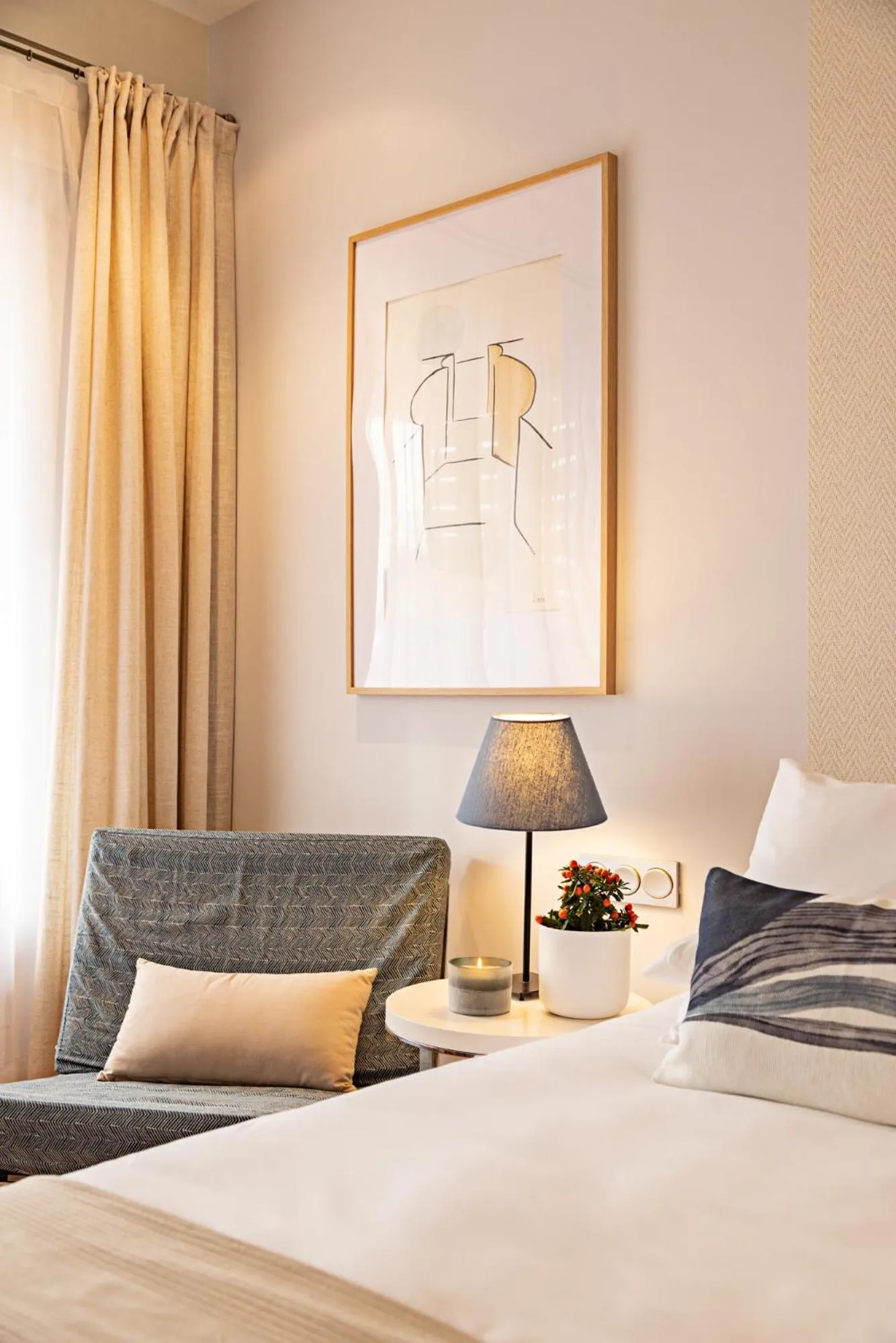 Bedroom, Bed in Eco-Hotel Doña Mayor