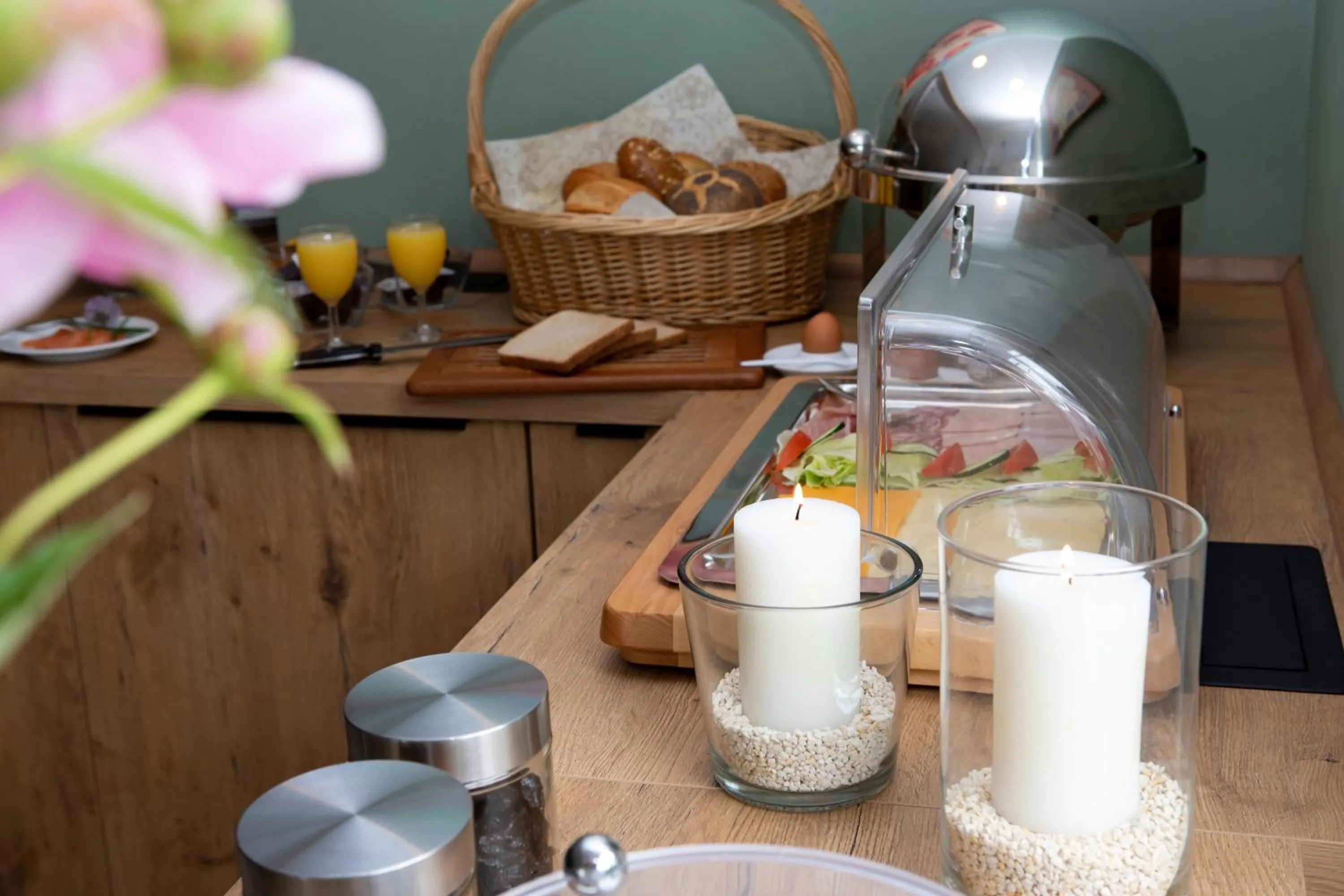 Food and drinks in Hotel zum Kreuzberg