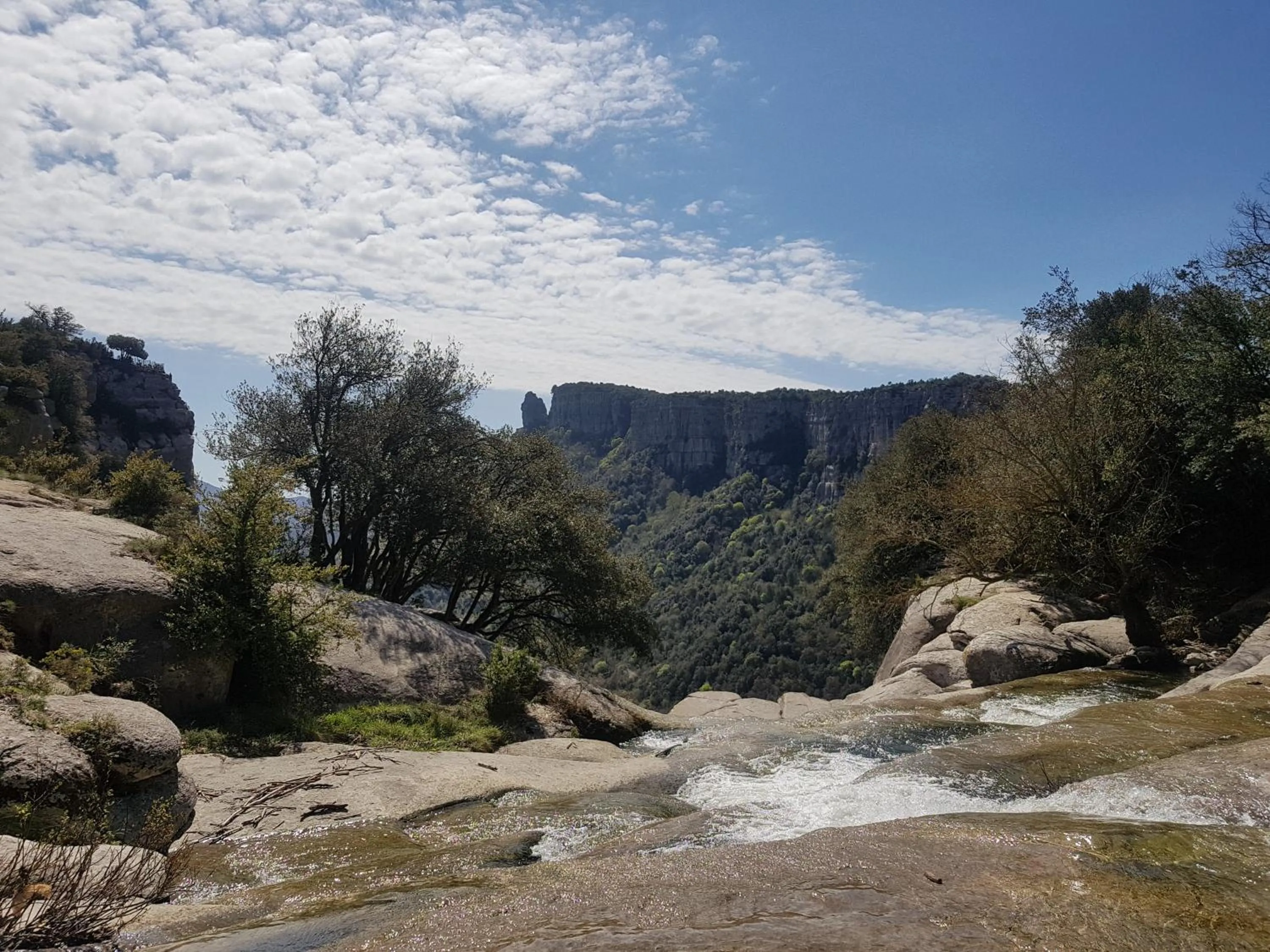 Natural landscape in Santuari de la Salut de Sant Feliu de Pallerols