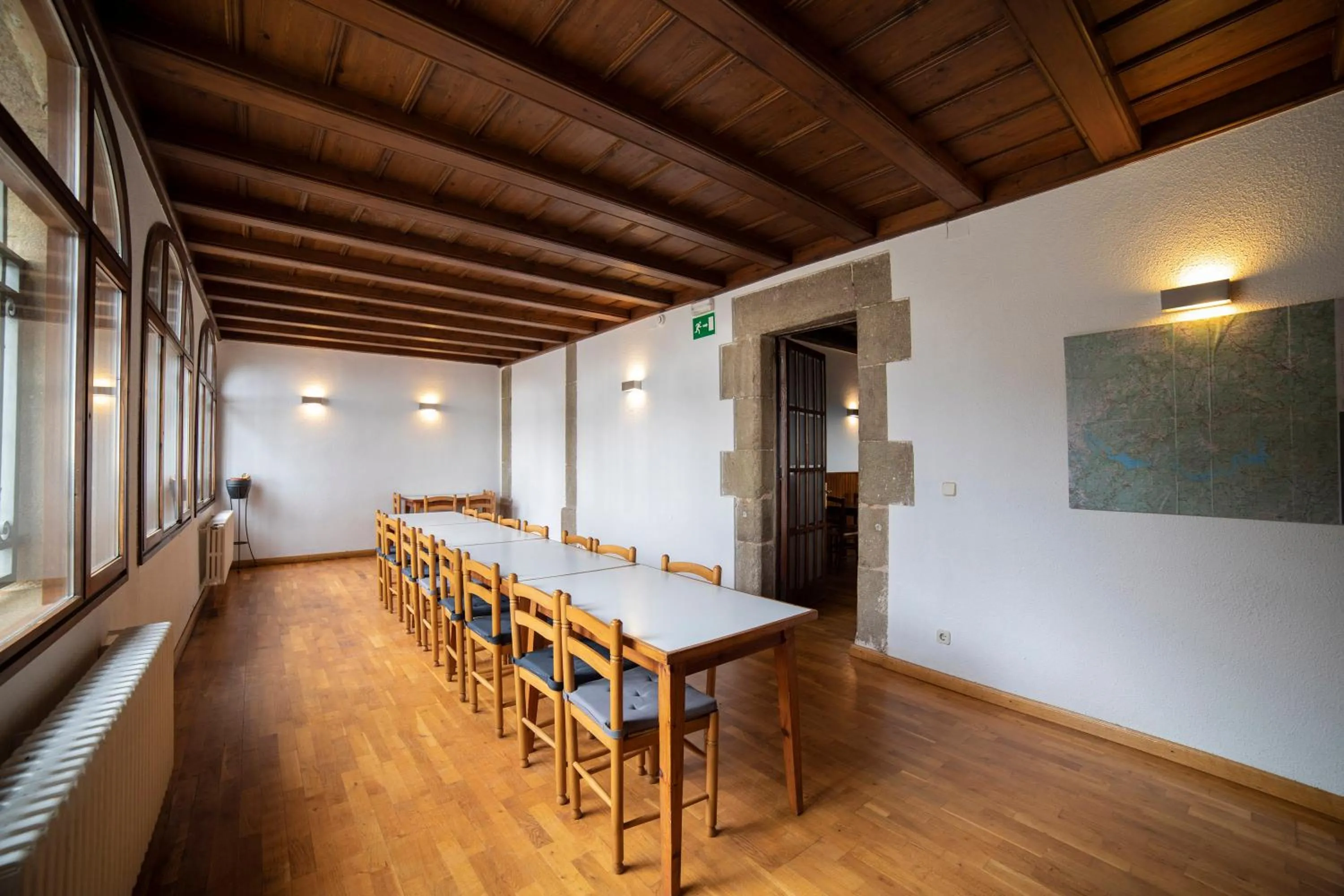 Seating area in Santuari de la Salut de Sant Feliu de Pallerols