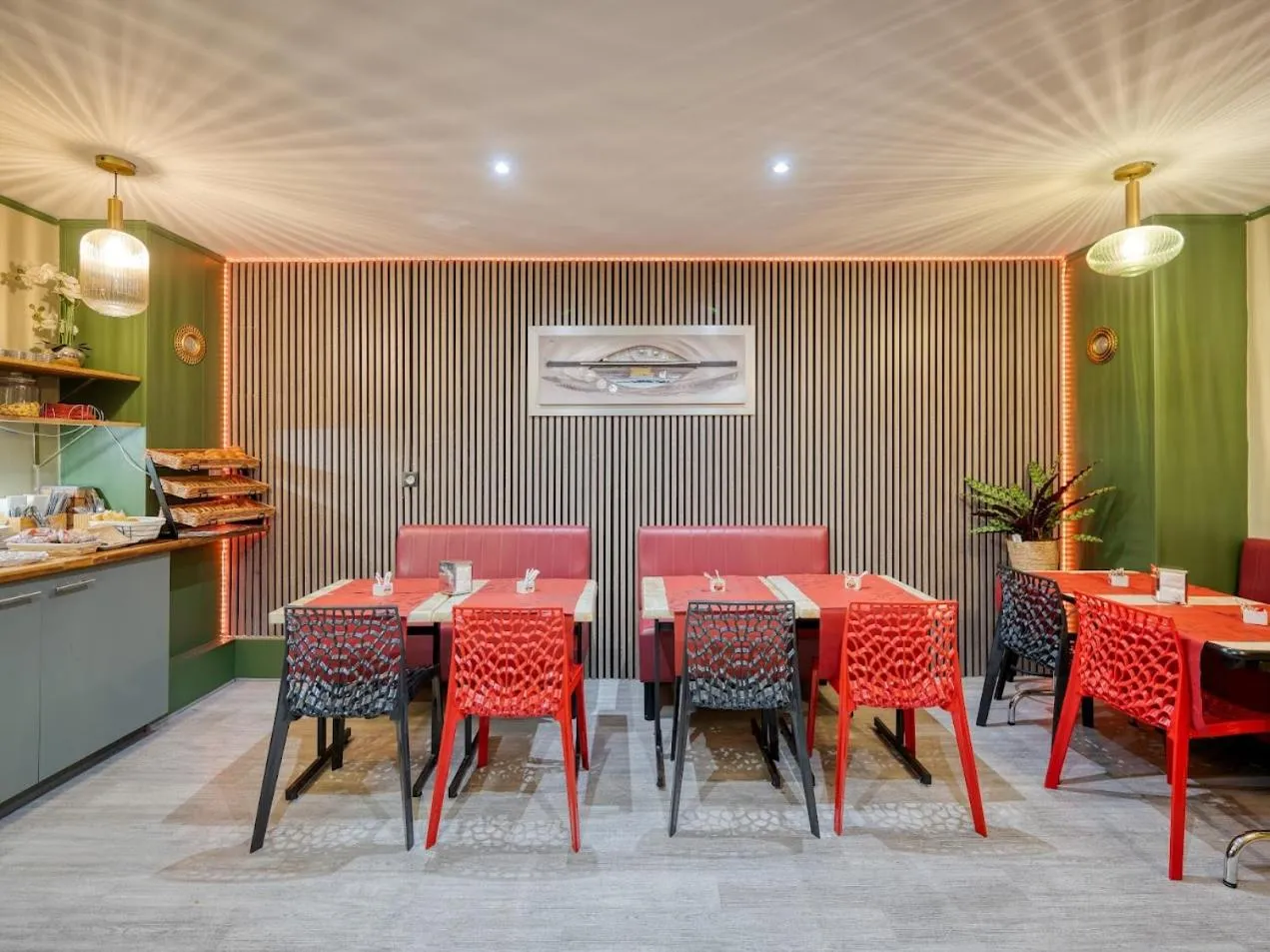 Continental breakfast in Hotel de Belfort