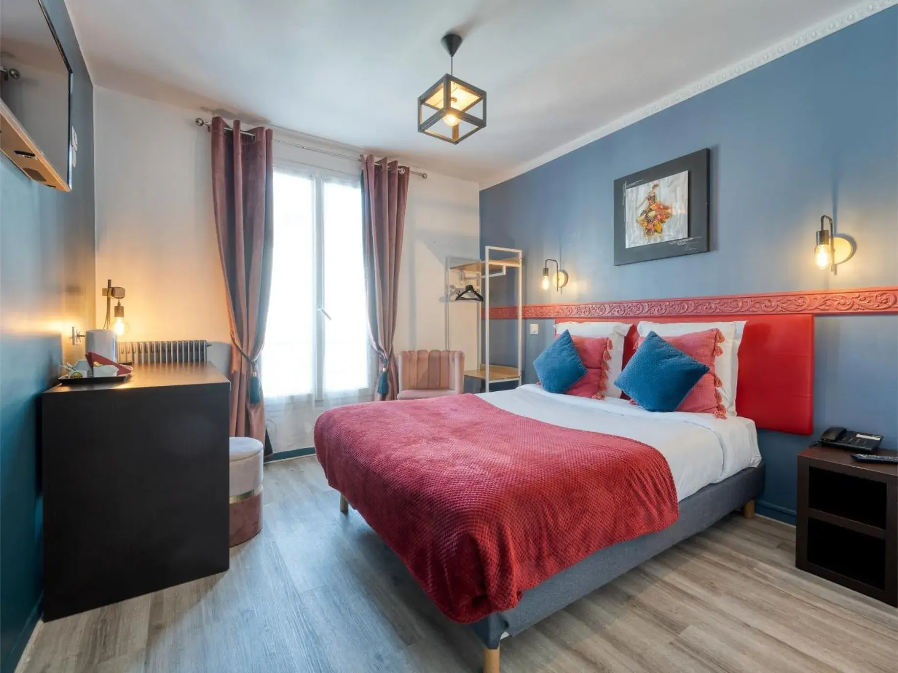 Bed in Hotel de Belfort Bed in Hotel de Belfort