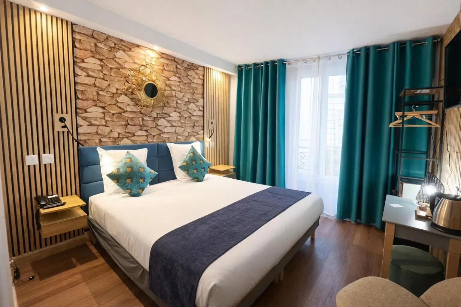 Bed in Hotel de Belfort Bed in Hotel de Belfort