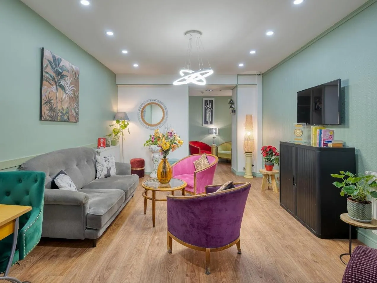 Living room in Hotel de Belfort