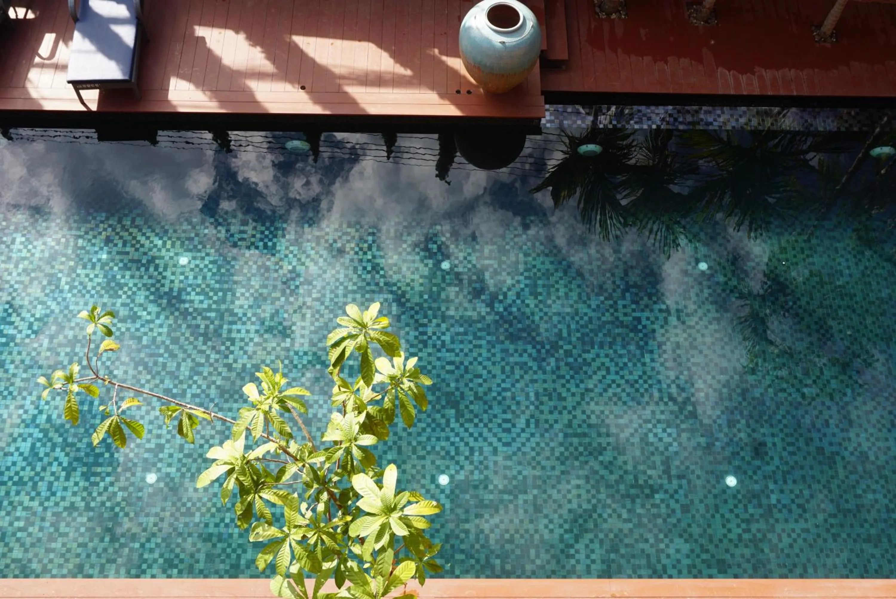 Swimming pool in Phor Liang Meun Terracotta Arts