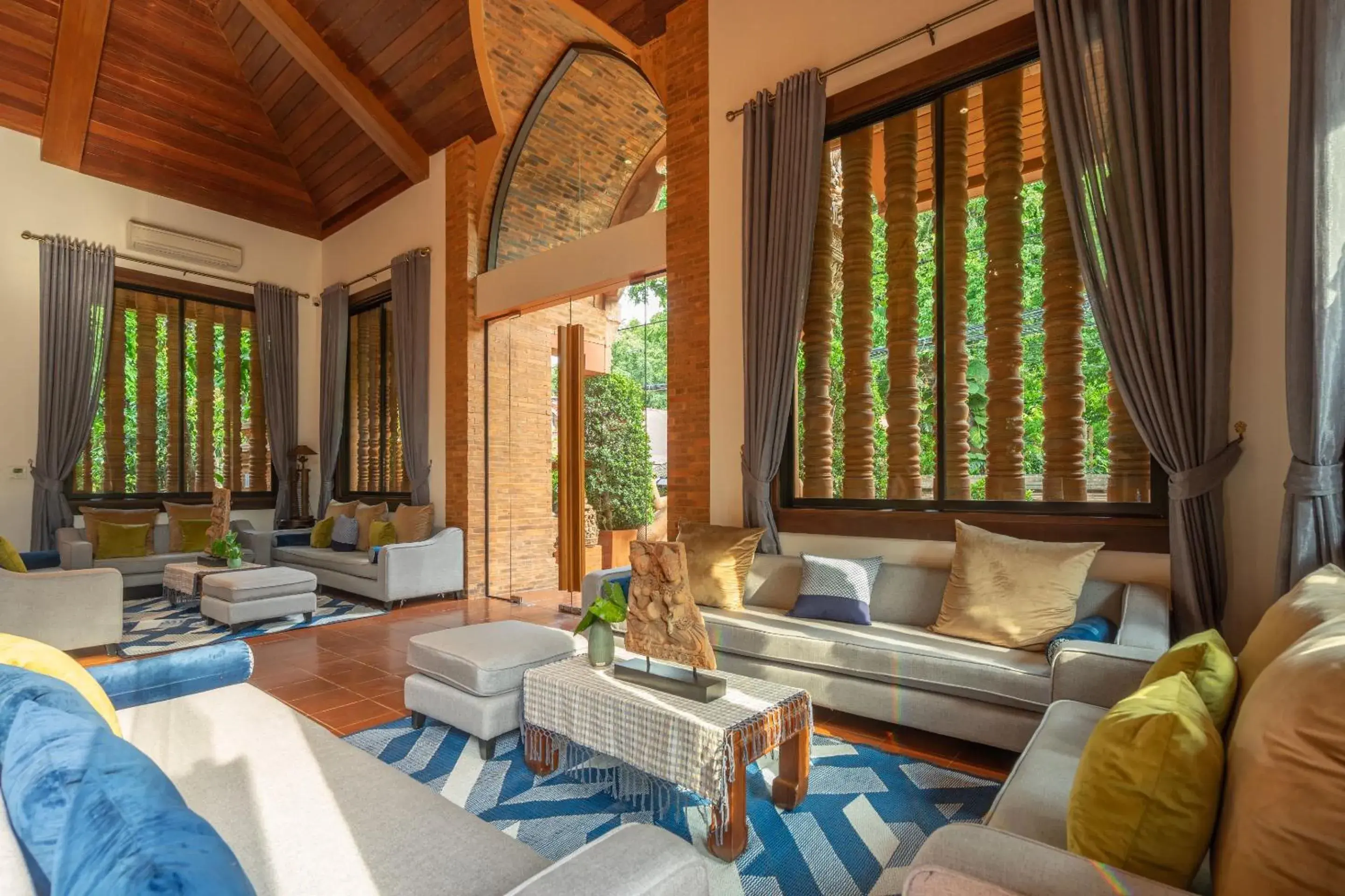 Lobby or reception in Phor Liang Meun Terracotta Arts Lobby or reception in Phor Liang Meun Terracotta Arts