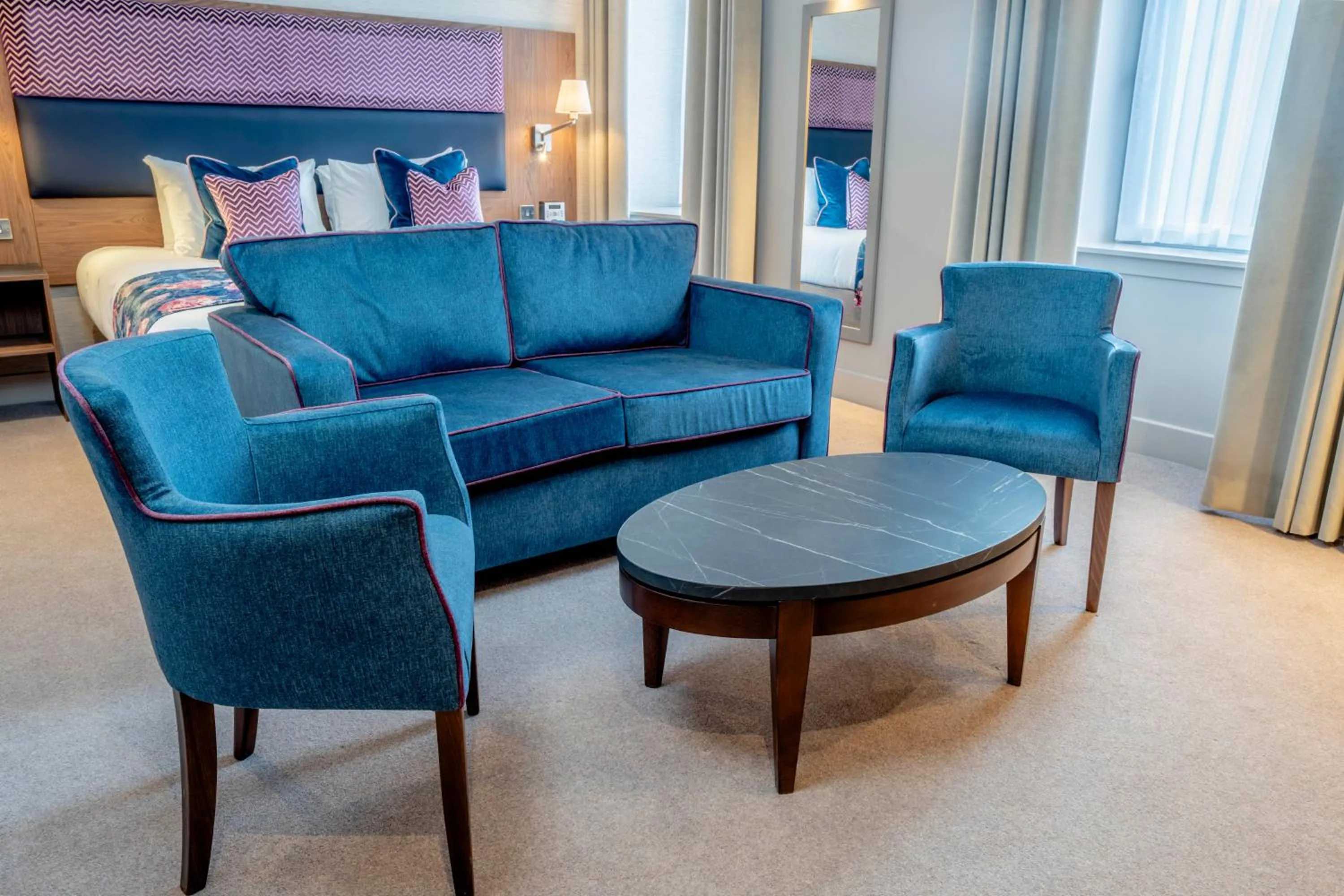 Seating area in Star Hotel Kingussie