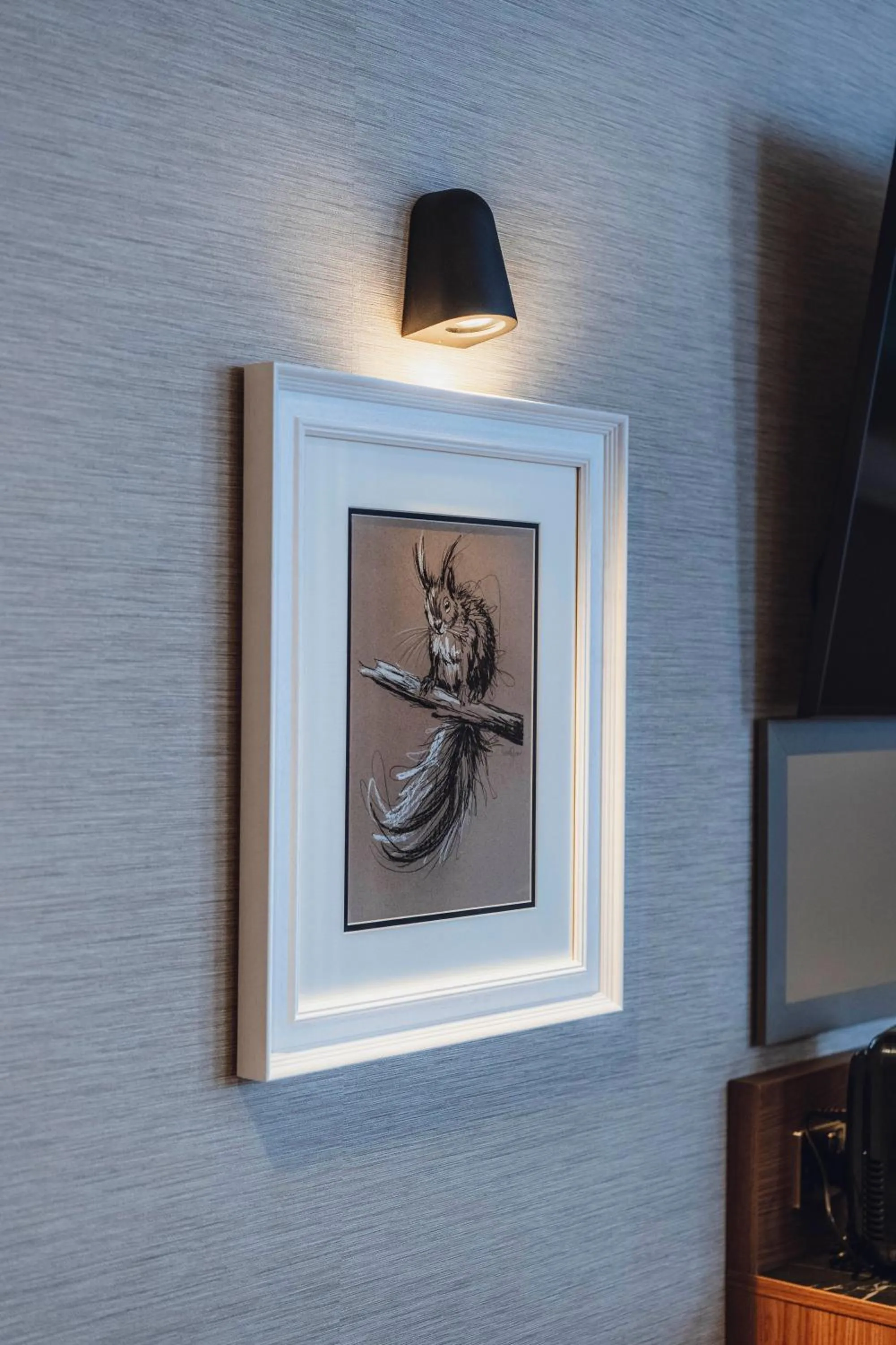 Decorative detail in Star Hotel Kingussie