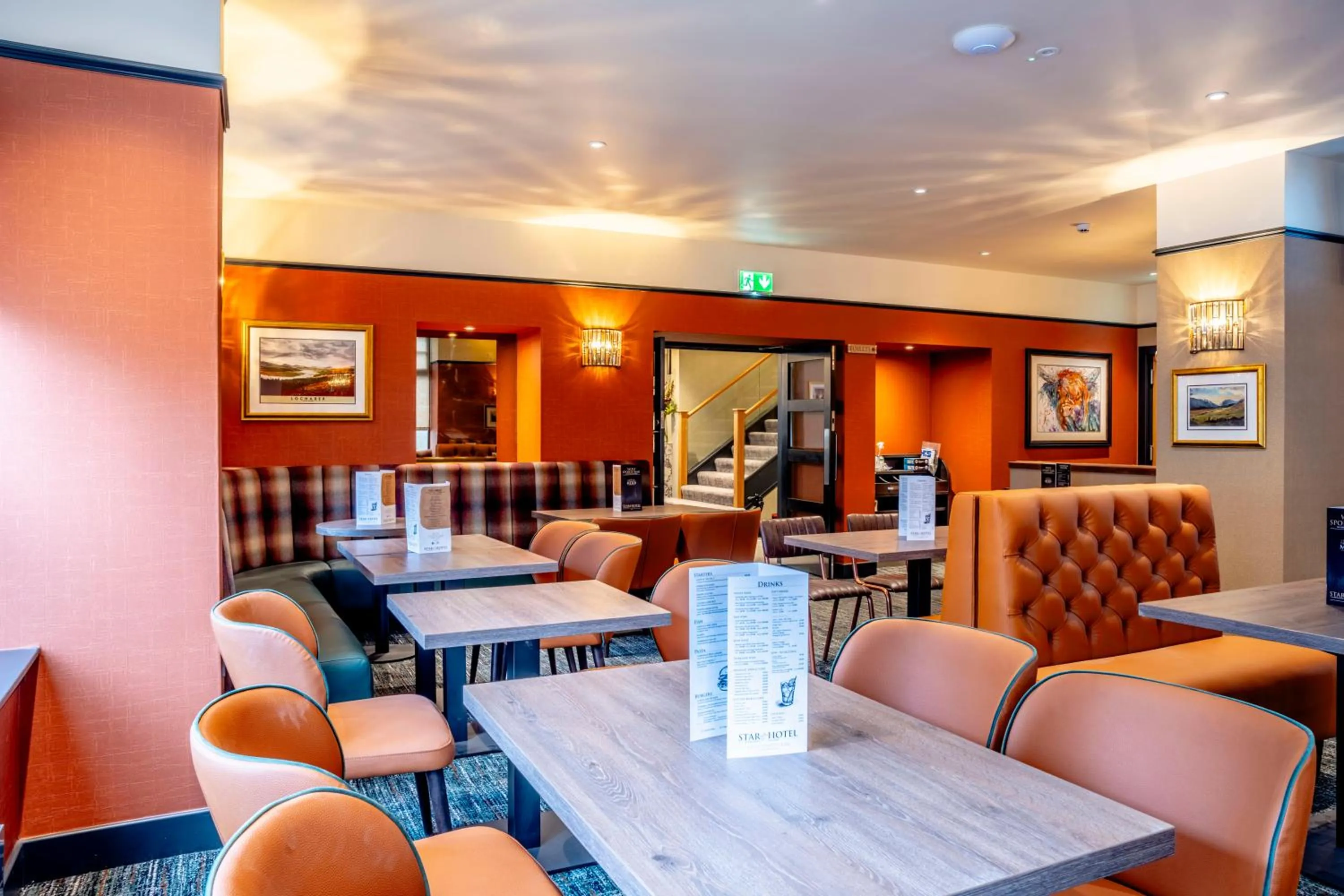 Restaurant/places to eat in Star Hotel Kingussie