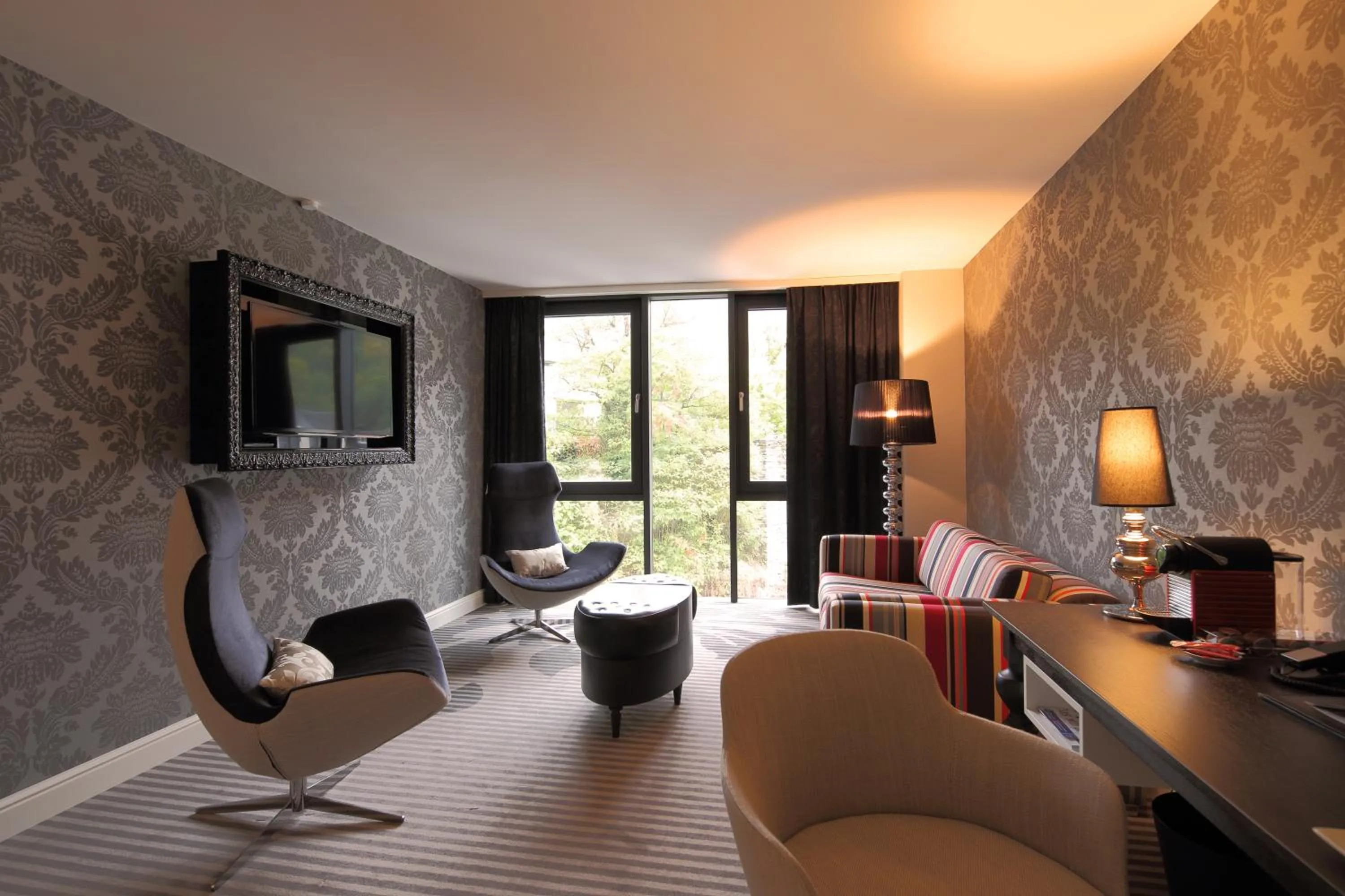 TV and multimedia in Le Clervaux Boutique Hotel & Spa