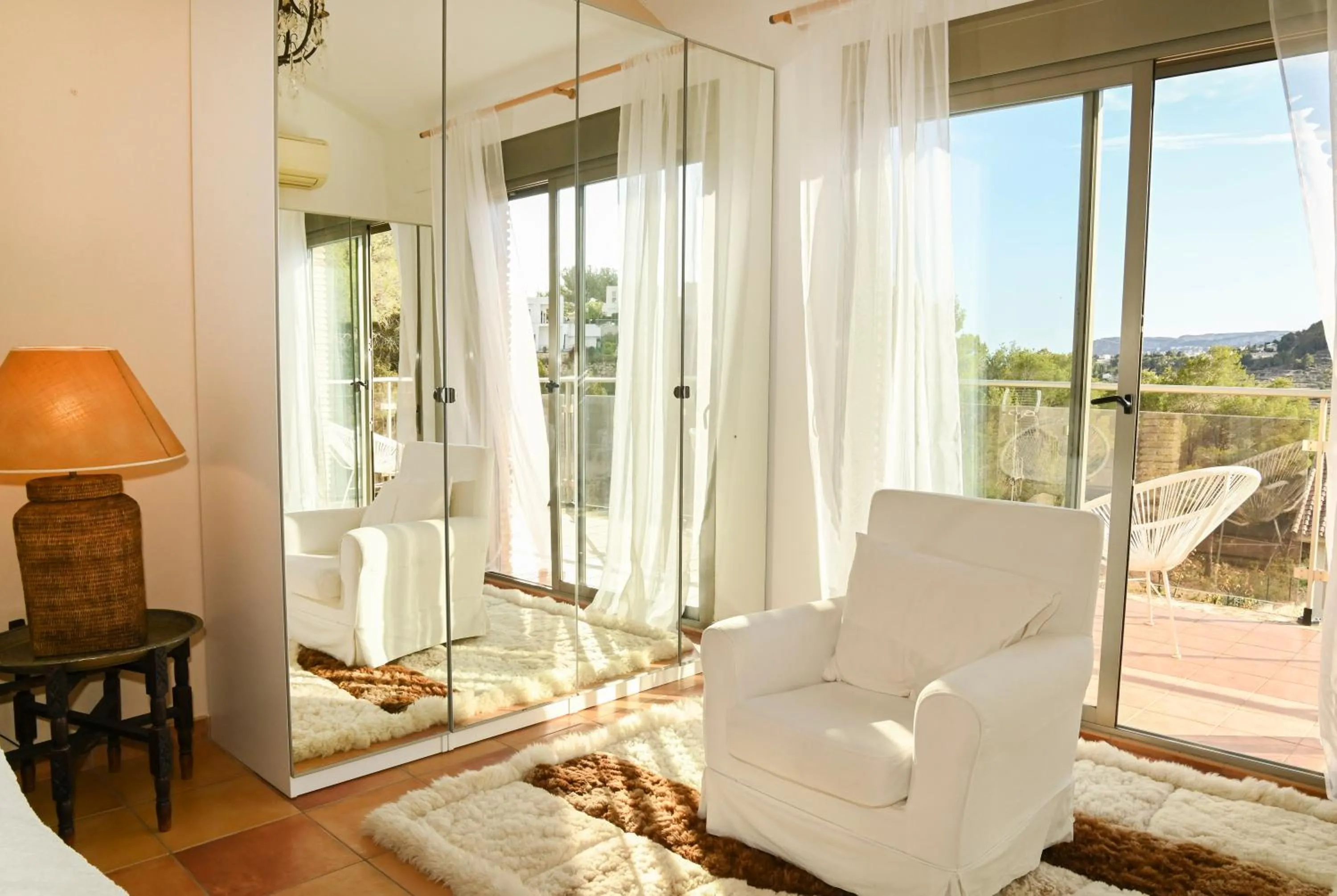 Bedroom in Villa Alegre Playa Calpe Grupo Terra de Mar, alojamientos con encanto