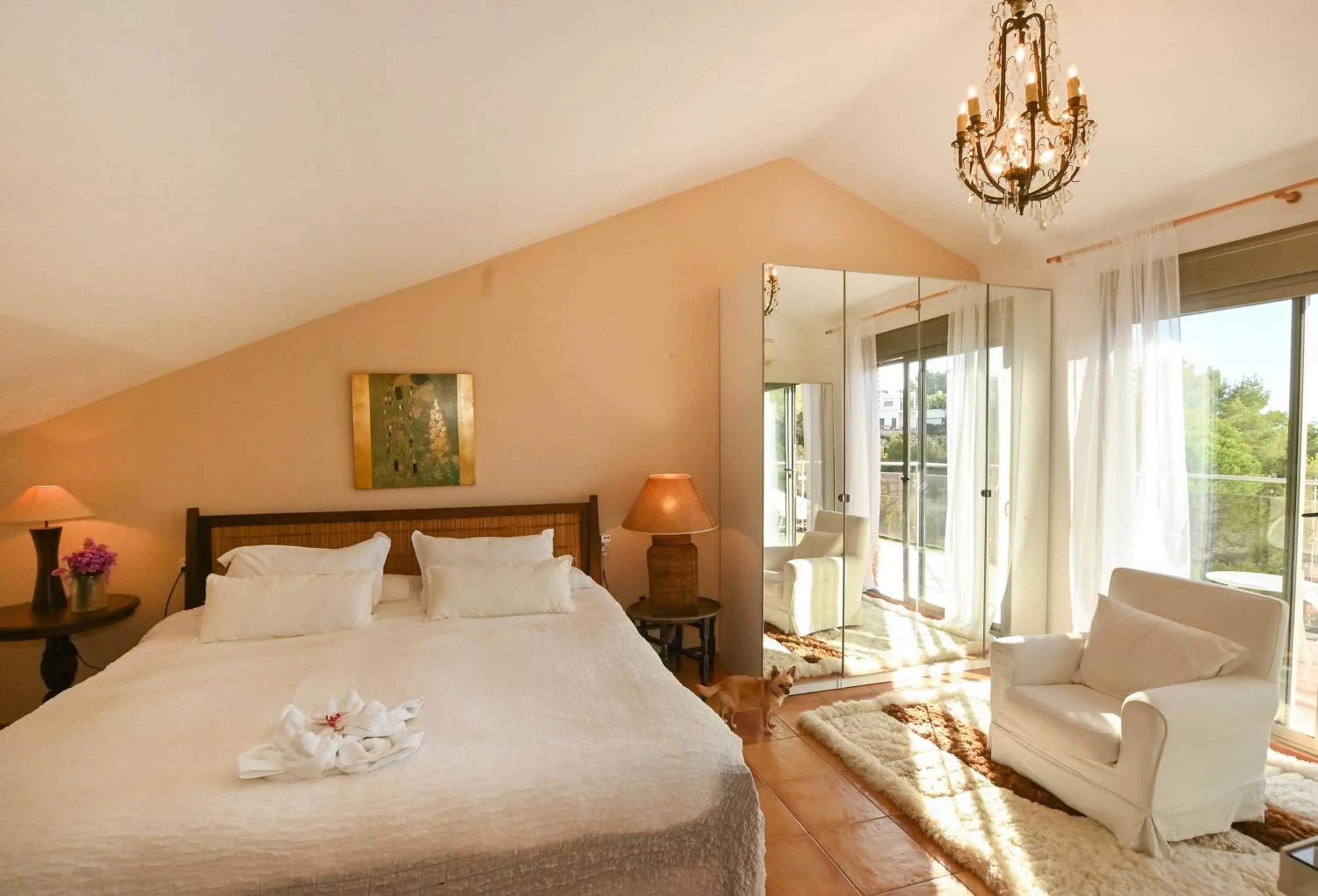 Bed in Villa Alegre Playa Calpe Grupo Terra de Mar, alojamientos con encanto