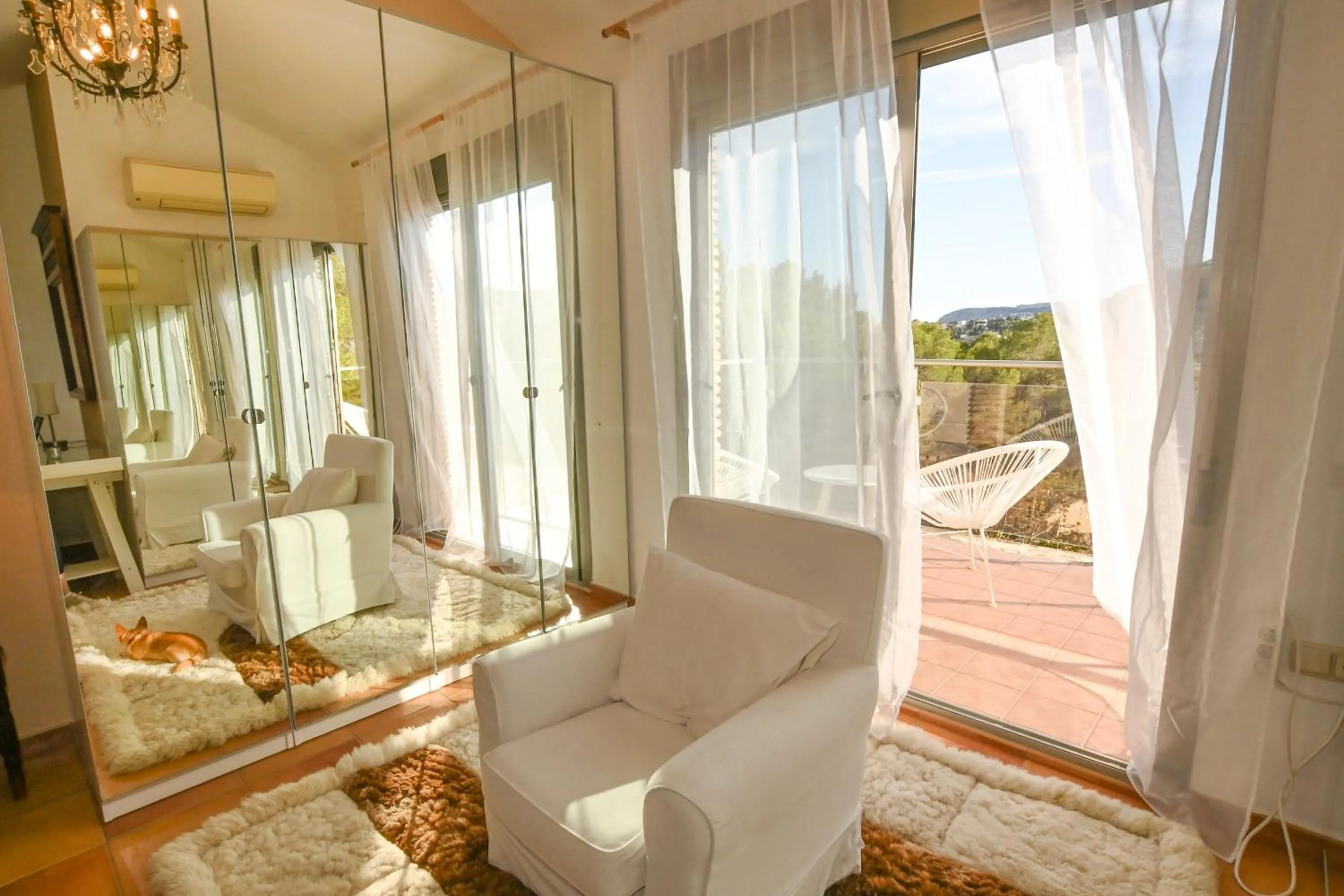 Seating area in Villa Alegre Playa Calpe Grupo Terra de Mar, alojamientos con encanto
