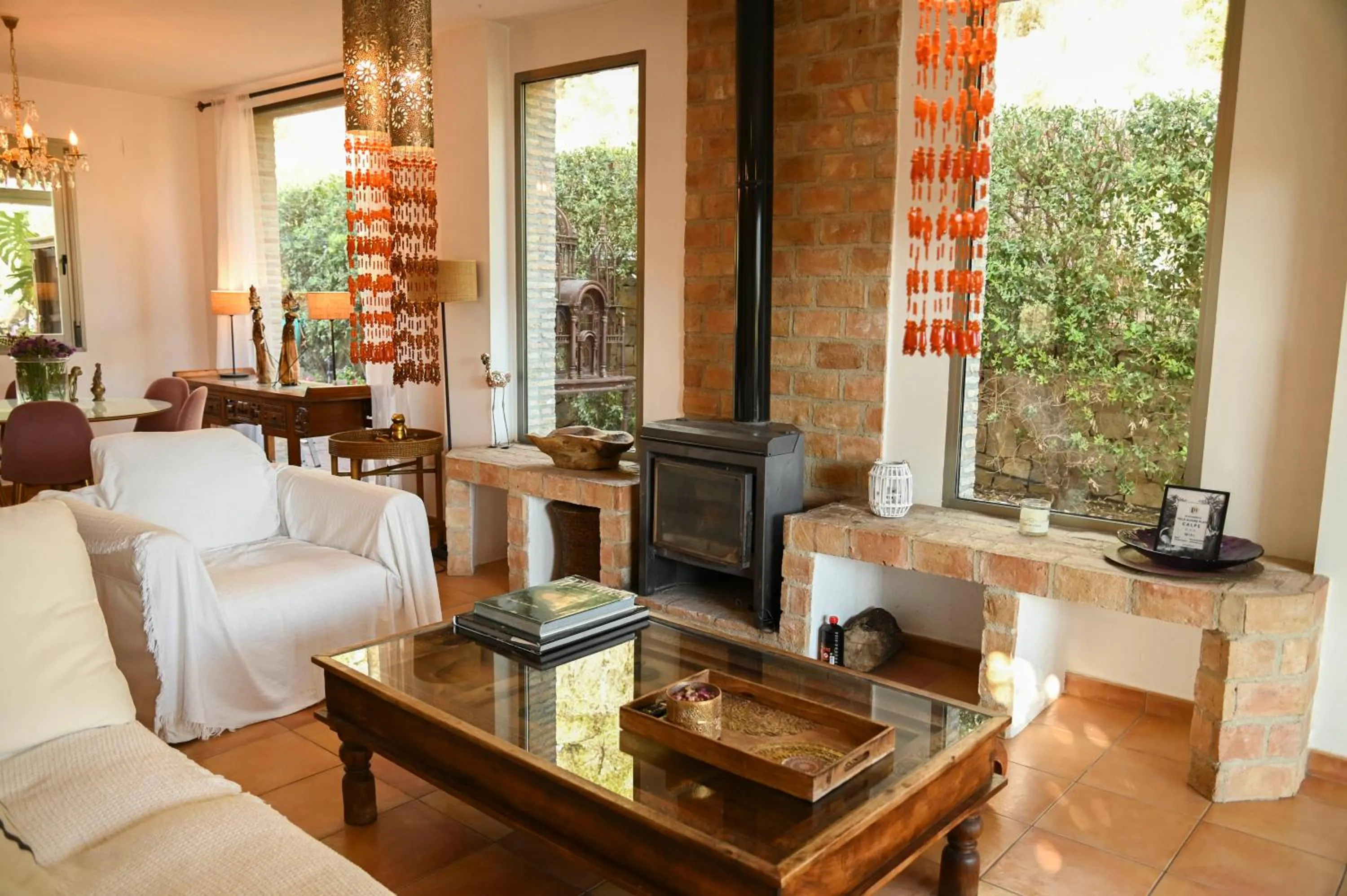 Living room in Villa Alegre Playa Calpe Grupo Terra de Mar, alojamientos con encanto