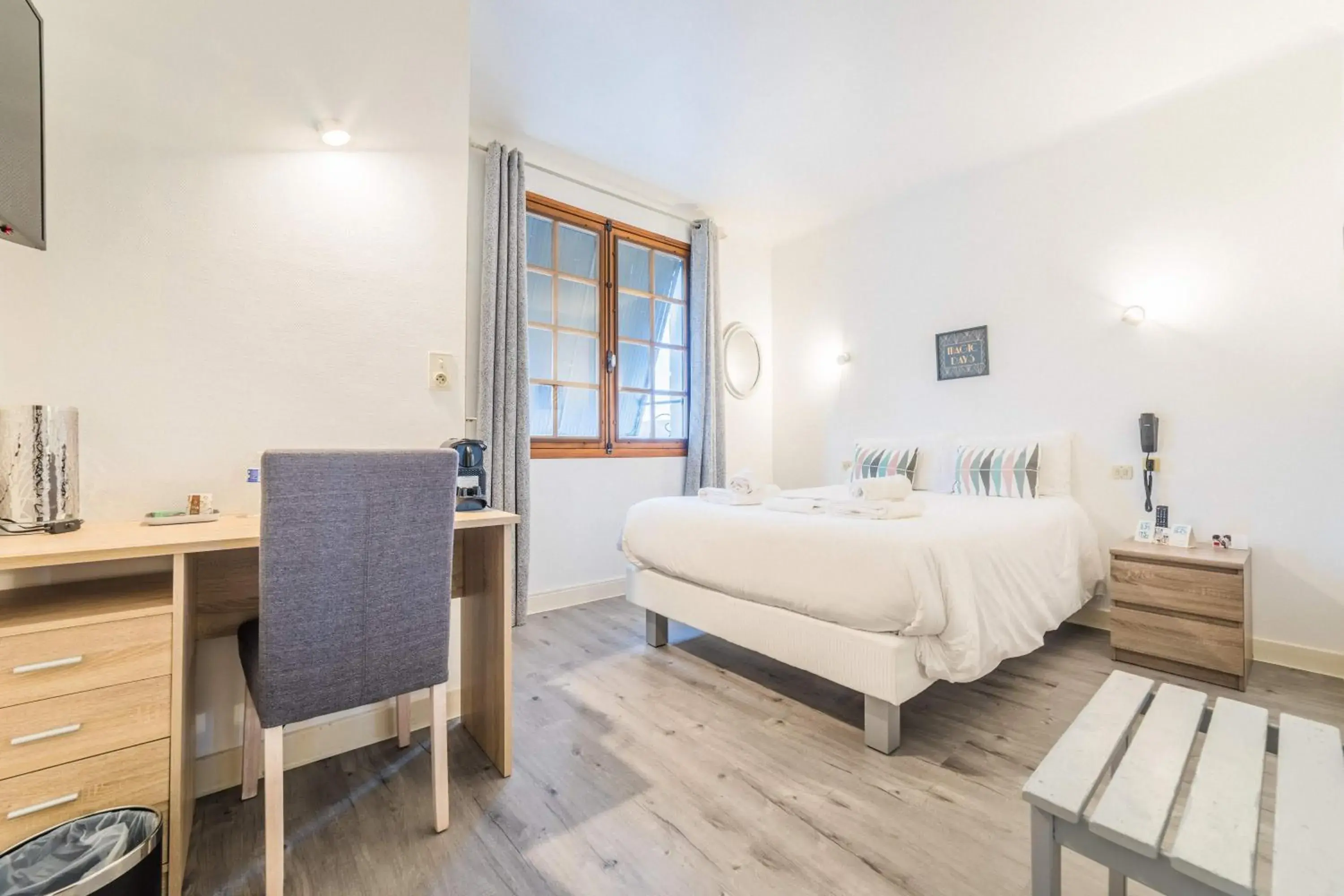 Bed in Relais du Bas Limousin Bed in Relais du Bas Limousin