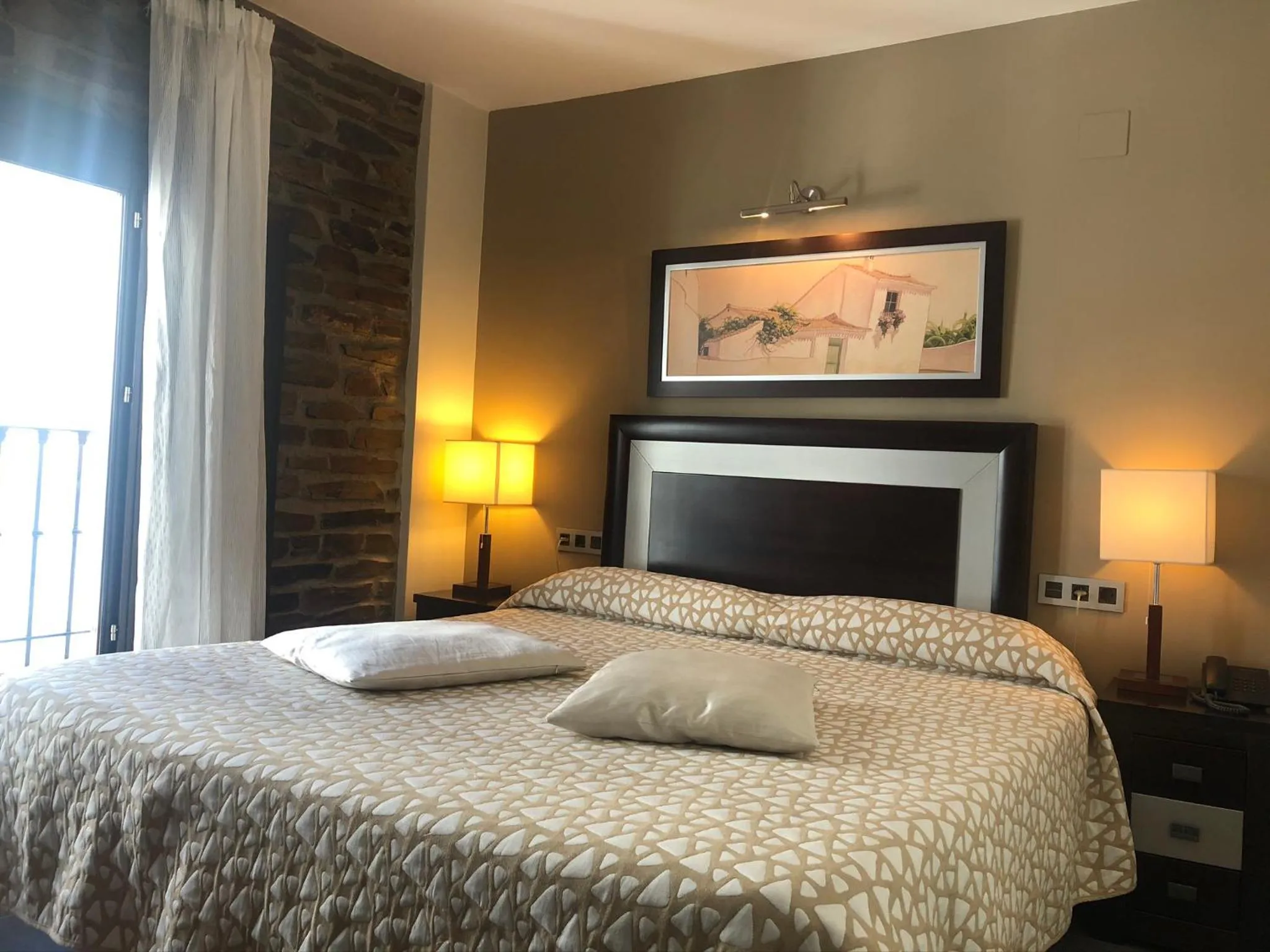 Bed in Hotel Rural Real de Poqueira