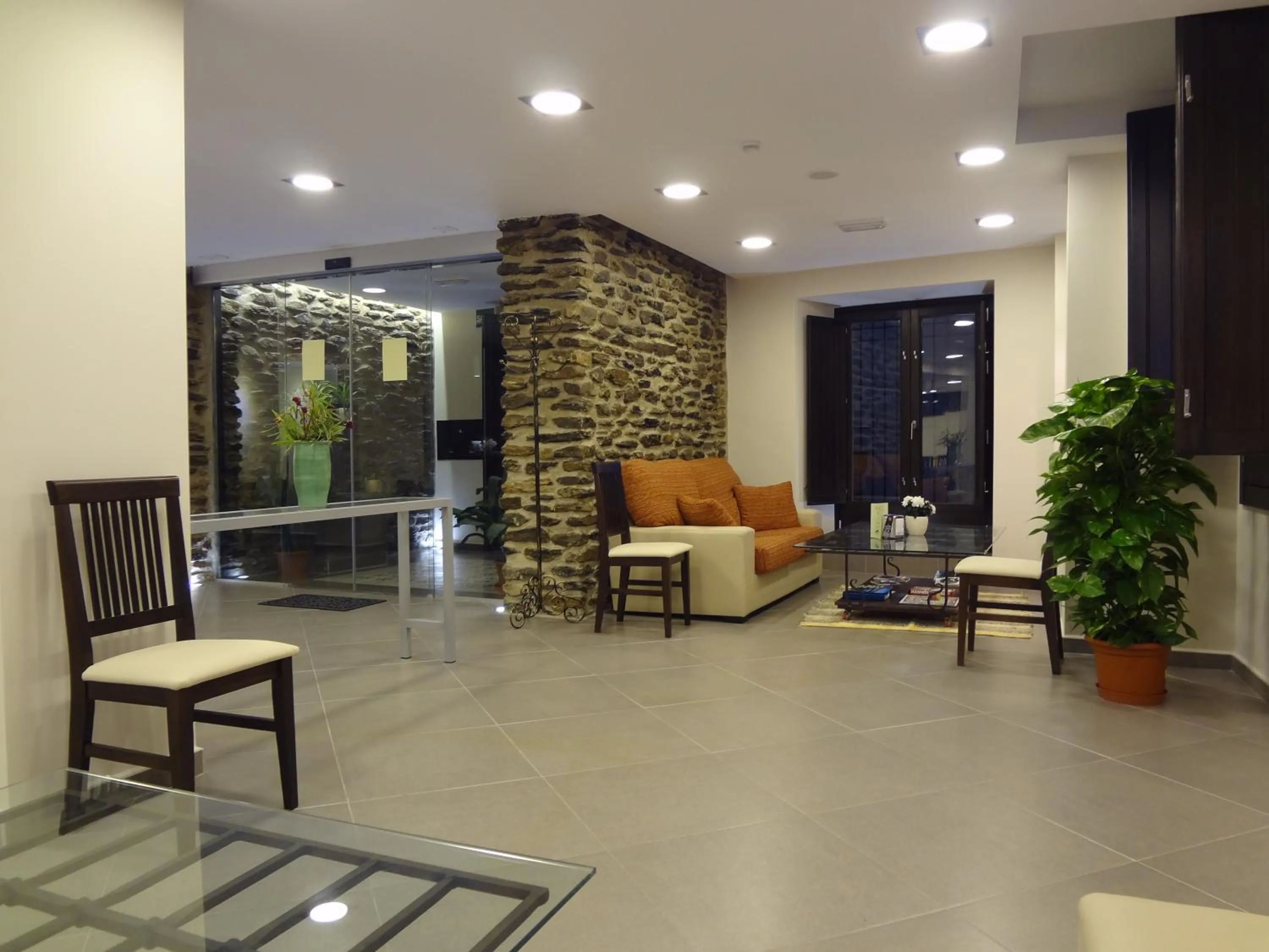 Living room in Hotel Rural Real de Poqueira