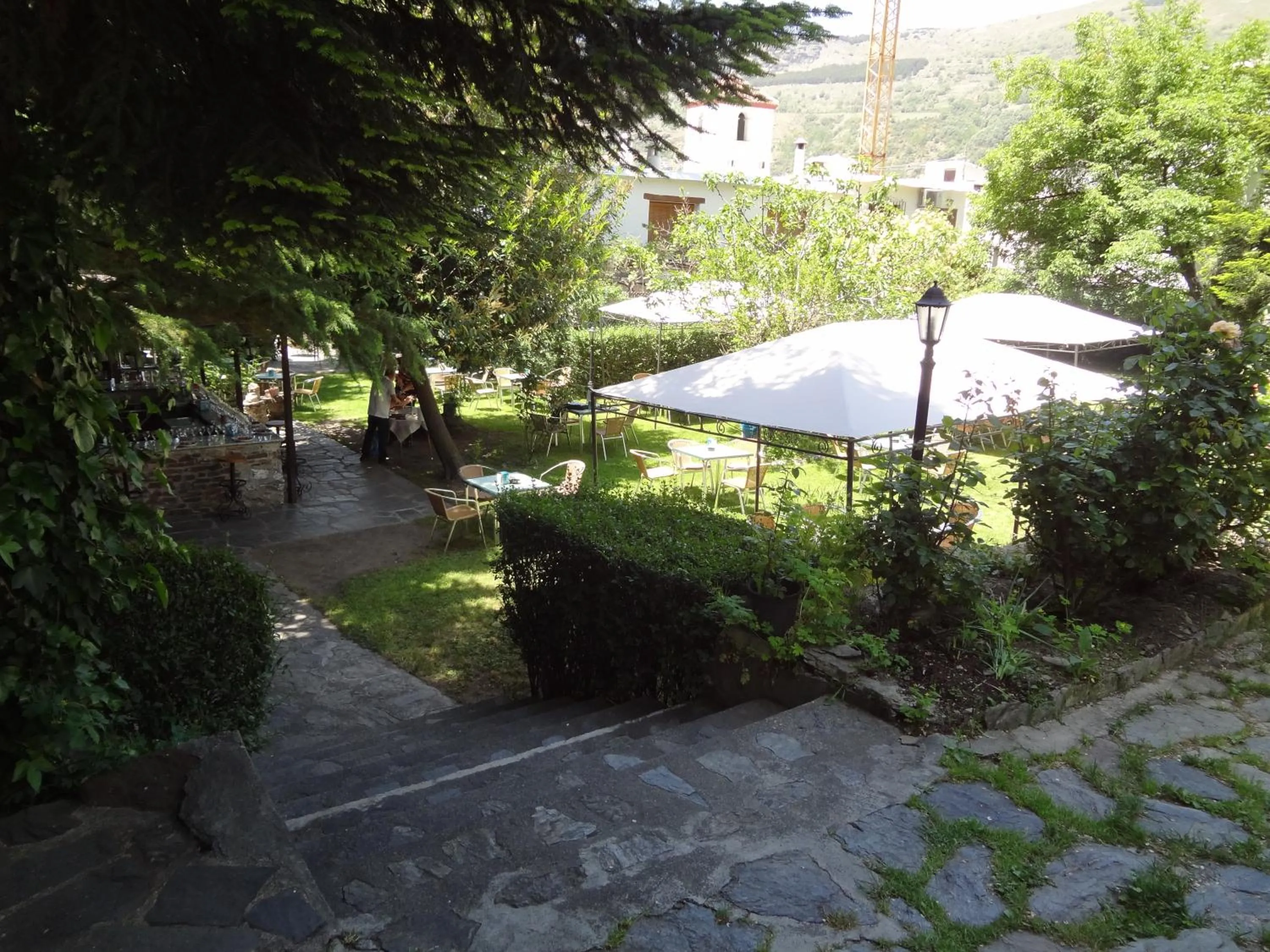 Patio in Hotel Rural Real de Poqueira