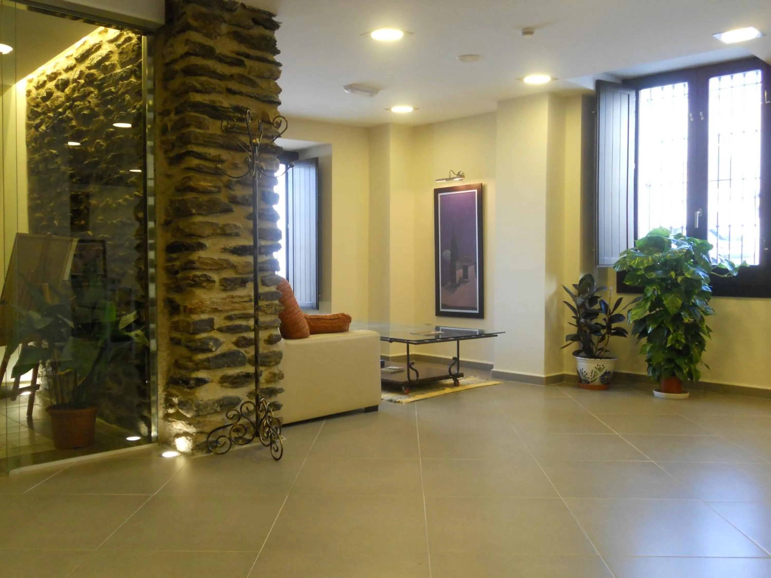 Living room in Hotel Rural Real de Poqueira