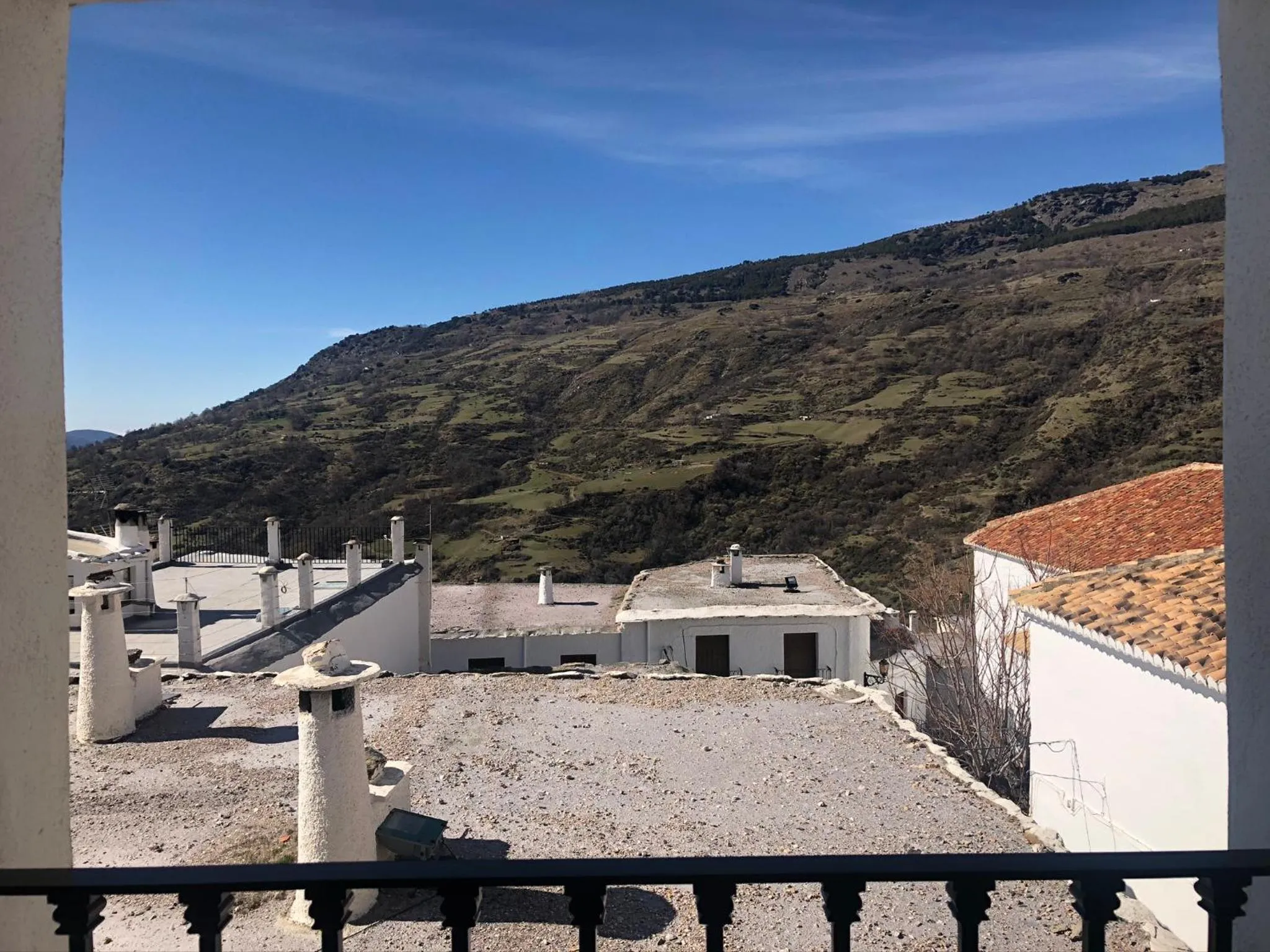 Balcony/Terrace in Hotel Rural Real de Poqueira