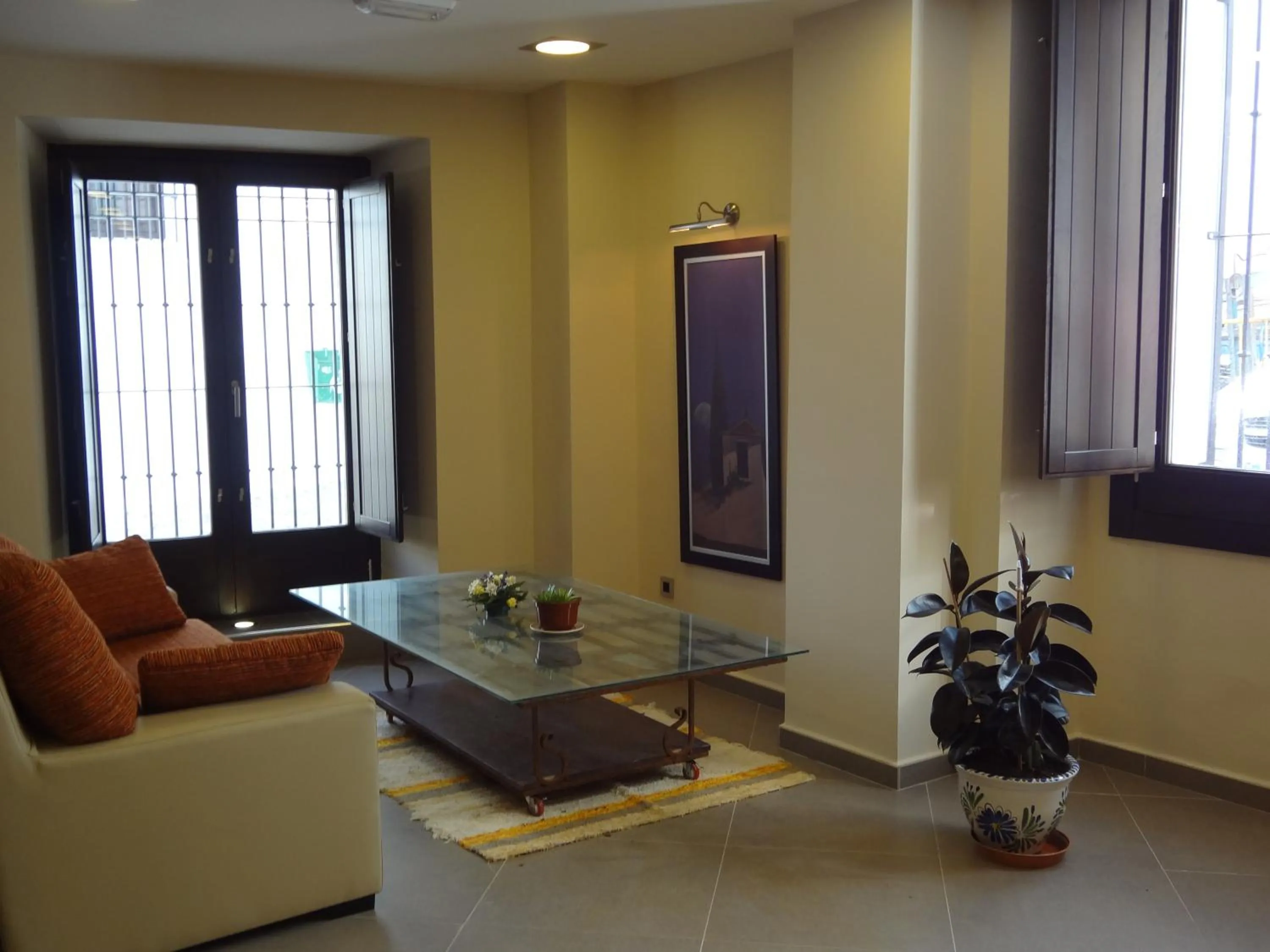 Living room in Hotel Rural Real de Poqueira