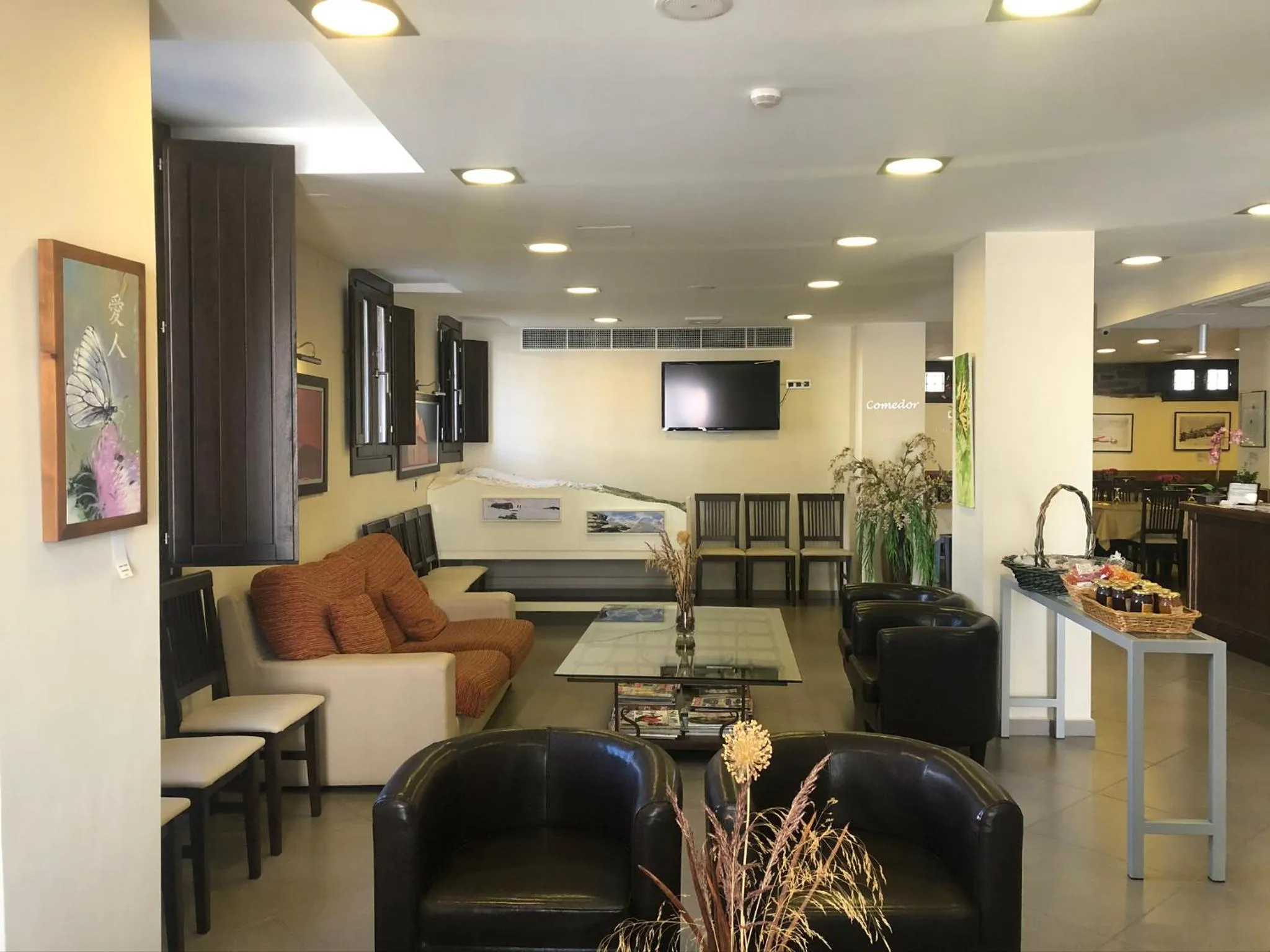 Living room in Hotel Rural Real de Poqueira
