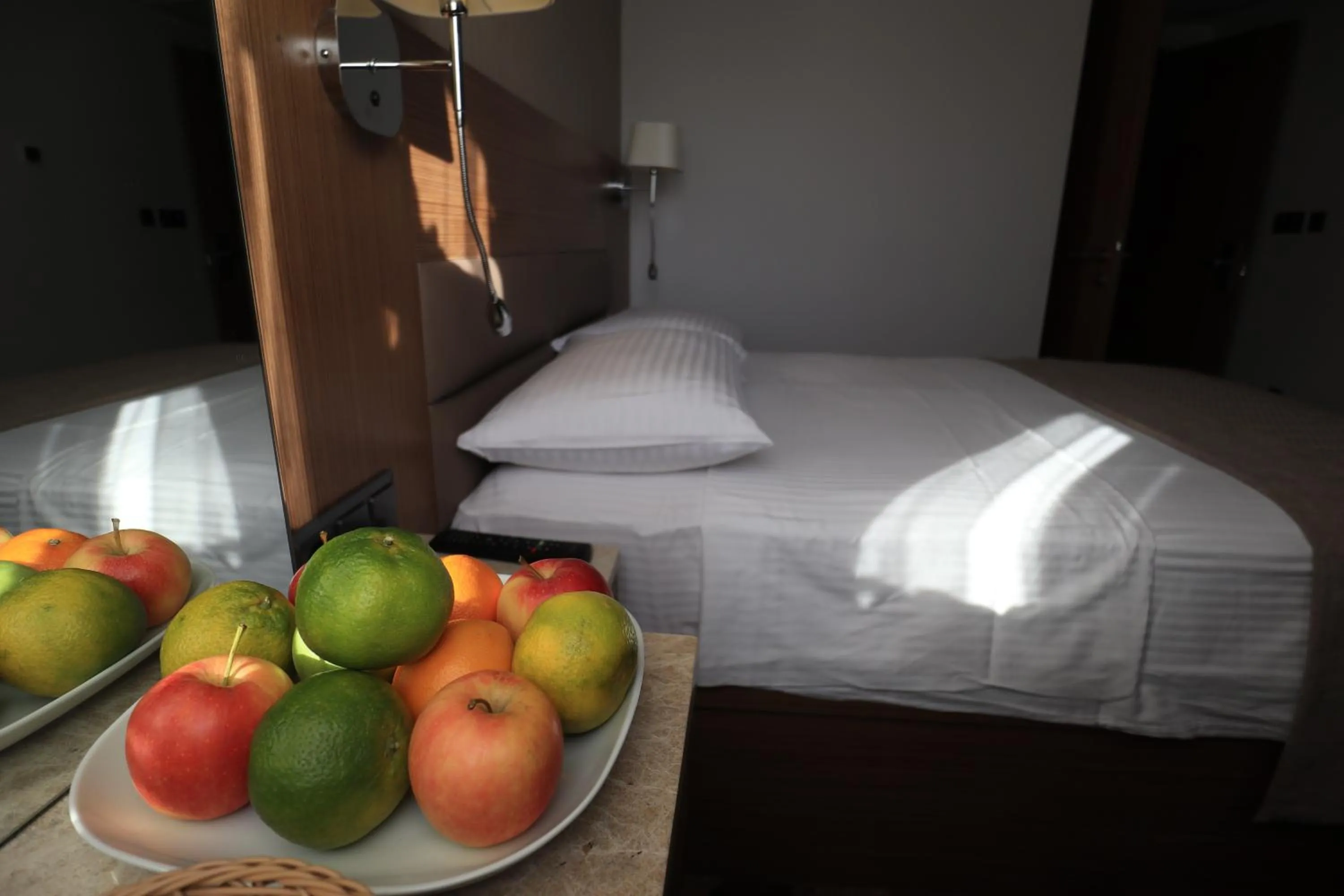 Bed in NL Amsterdam Hotel