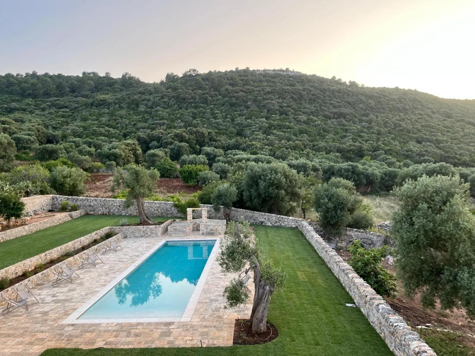 Swimming pool in Masseria Morrone