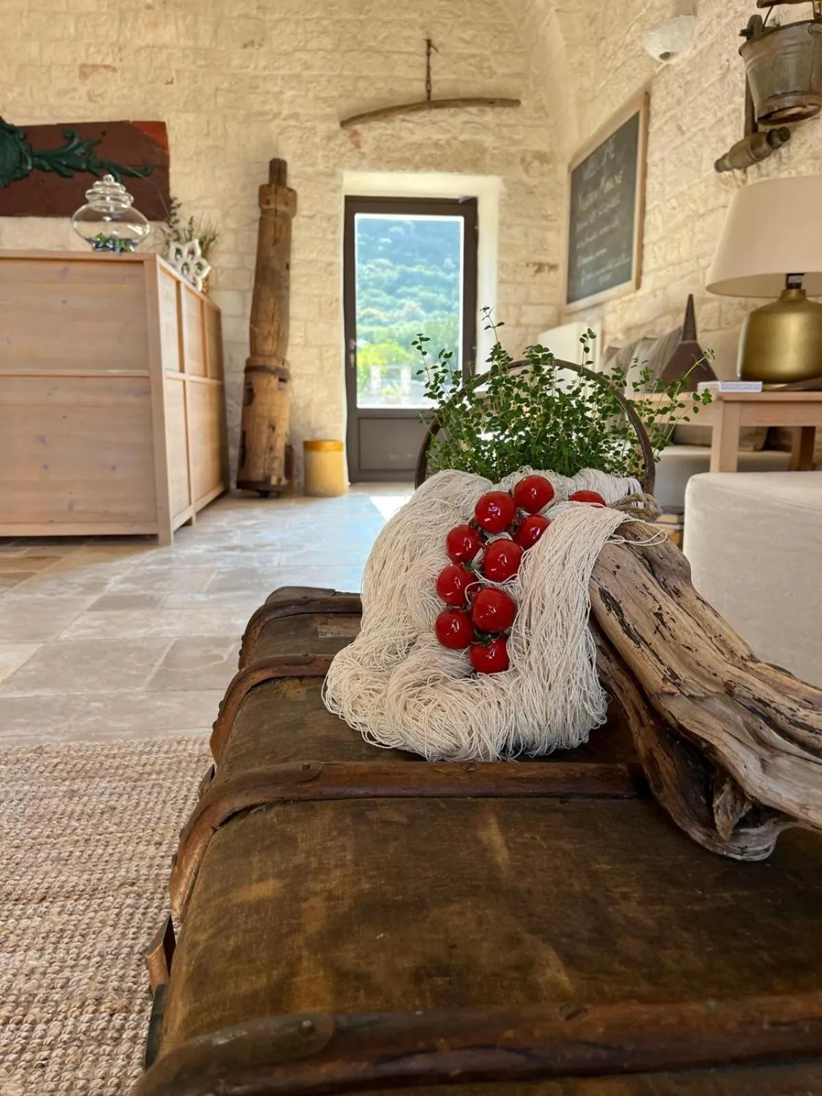 Lobby or reception in Masseria Morrone