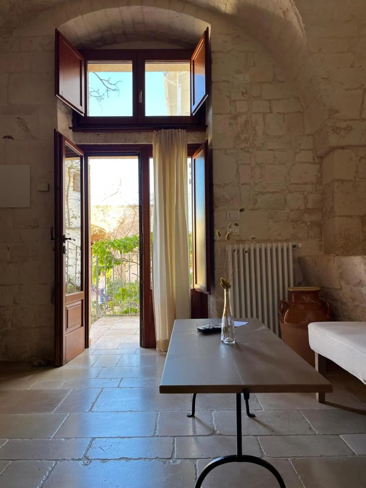 Seating area in Masseria Morrone