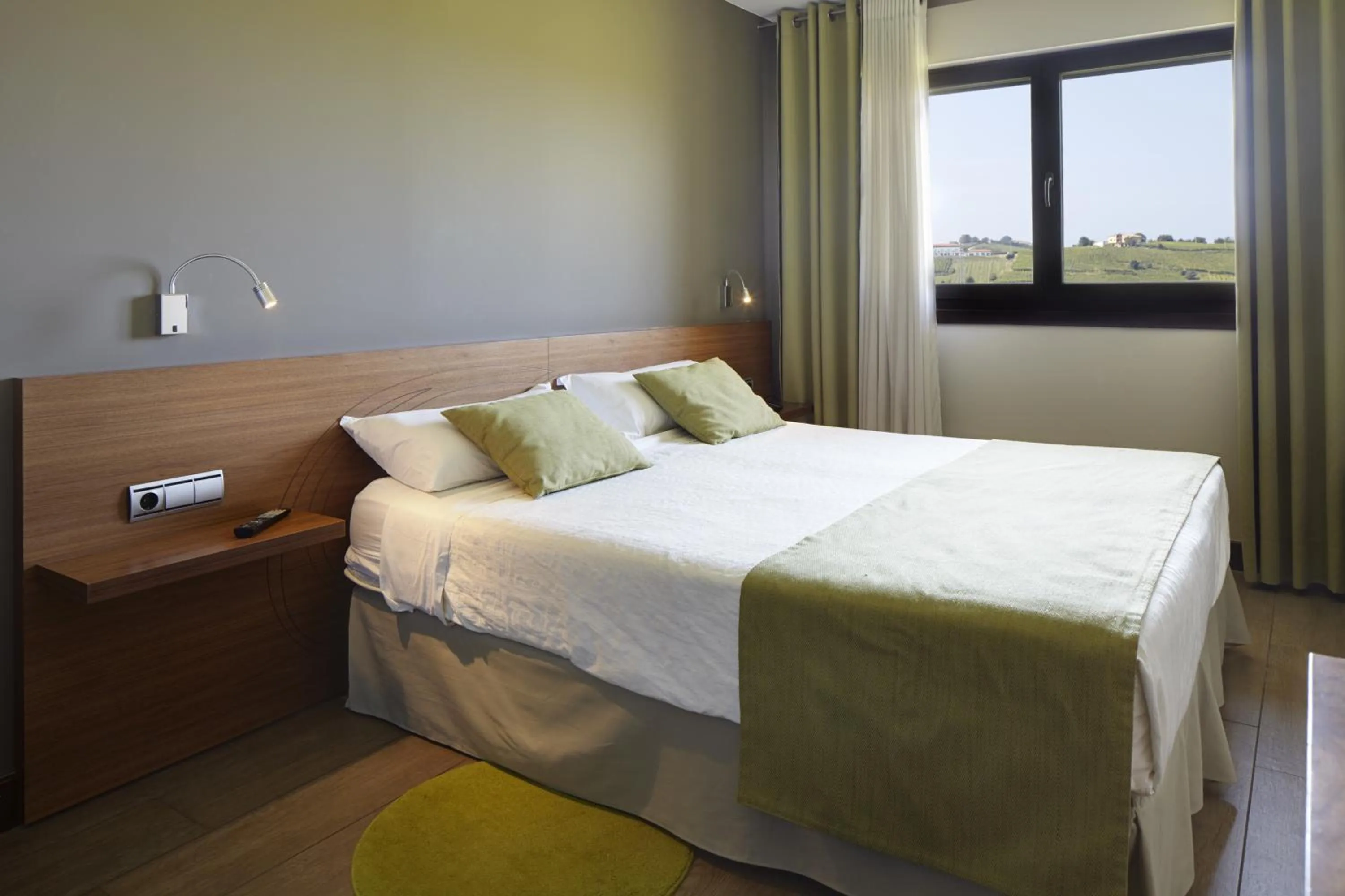 Bed in Hotel Rural Gaintza