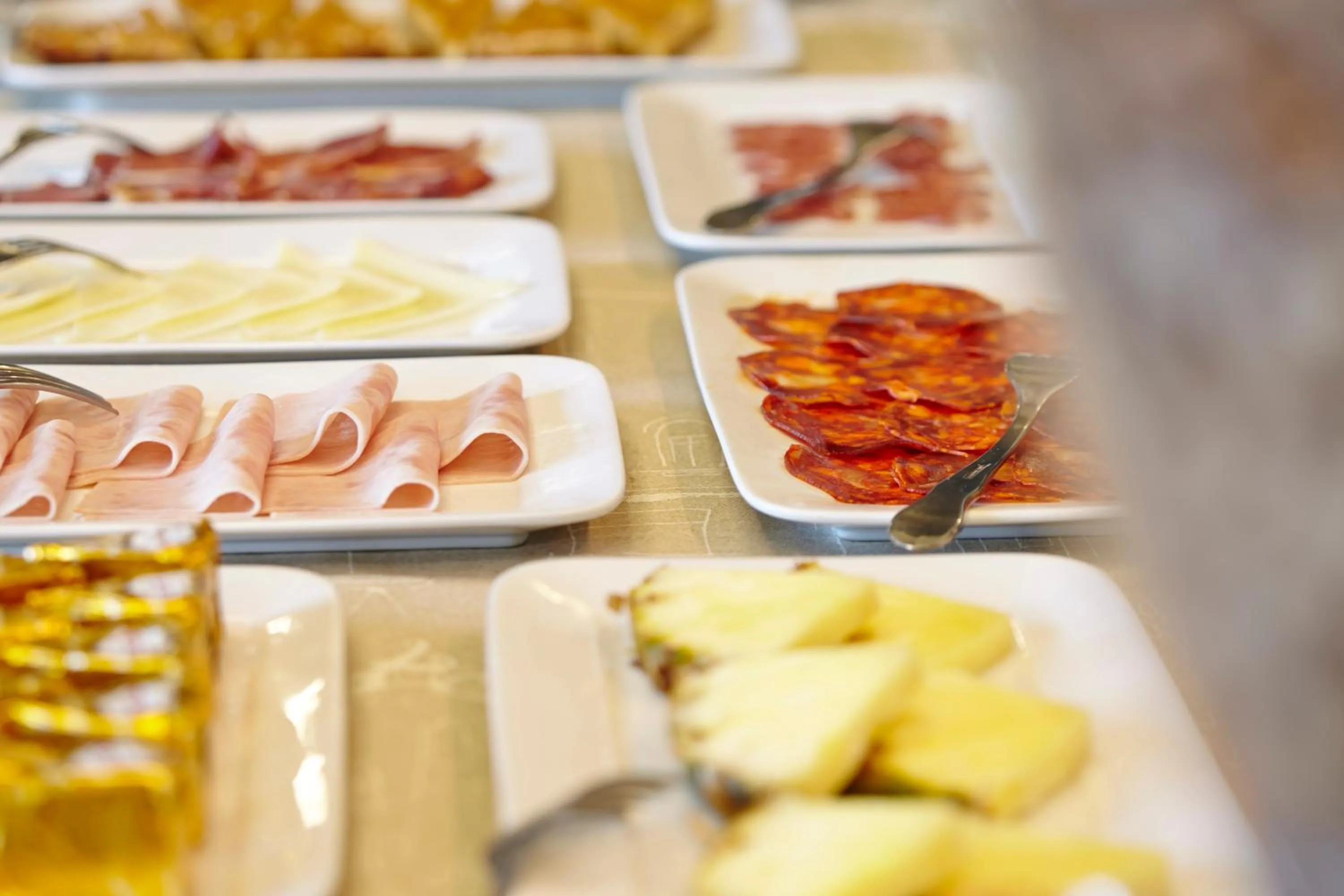 Buffet breakfast in Hotel Rural Gaintza