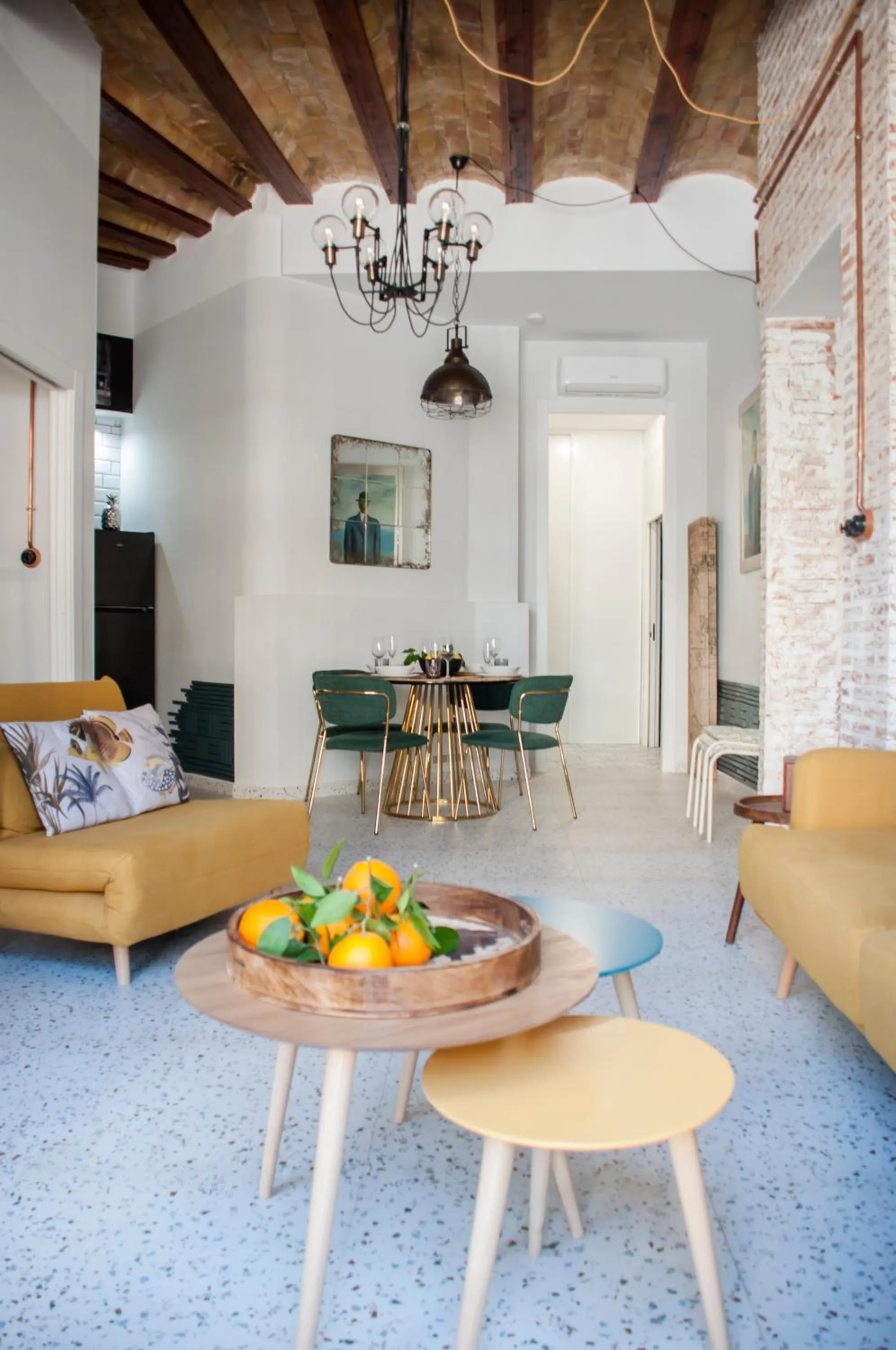 Living room in Valencia Apartamentos Goya