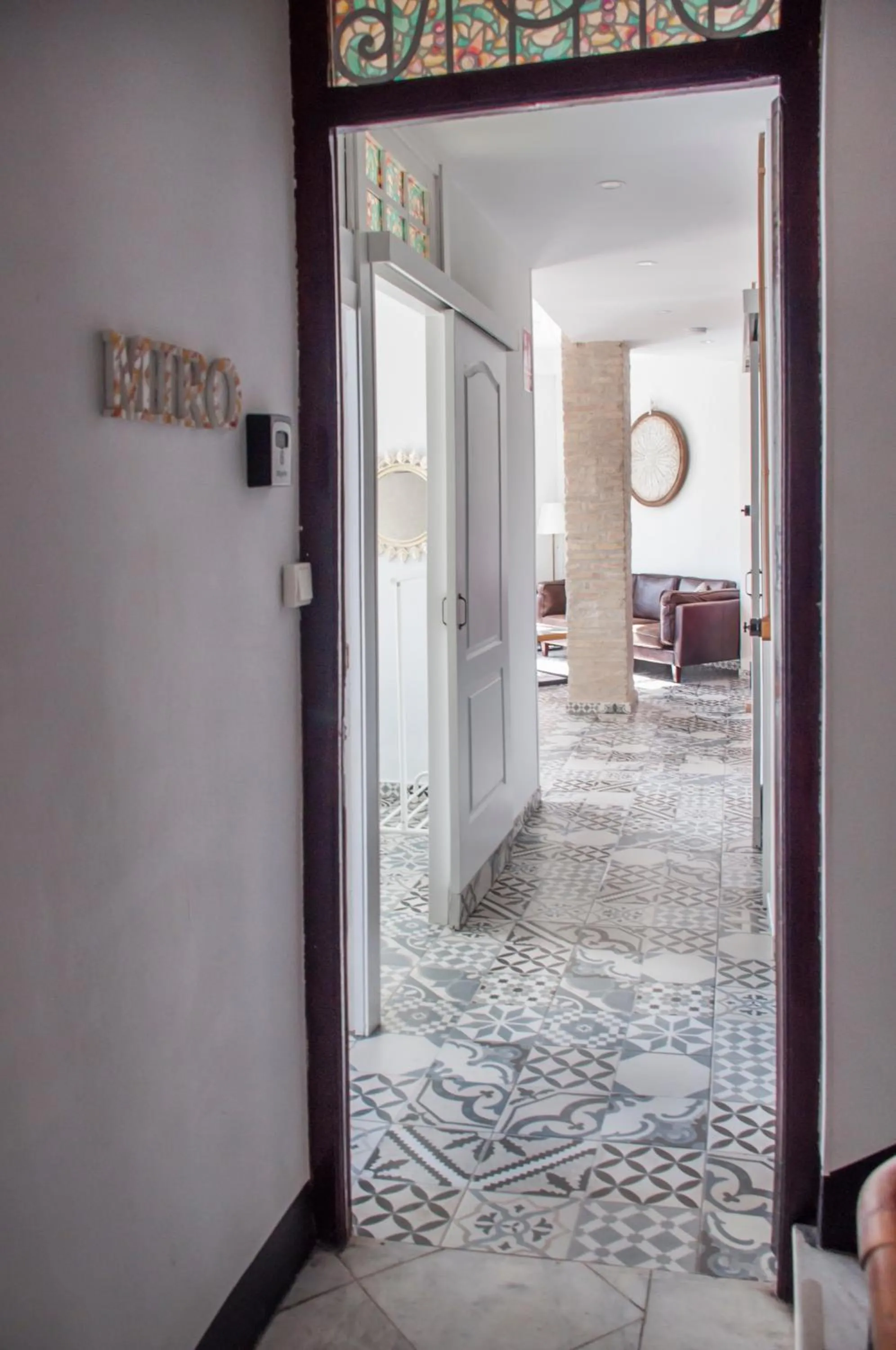 Lobby or reception in Valencia Apartamentos Goya