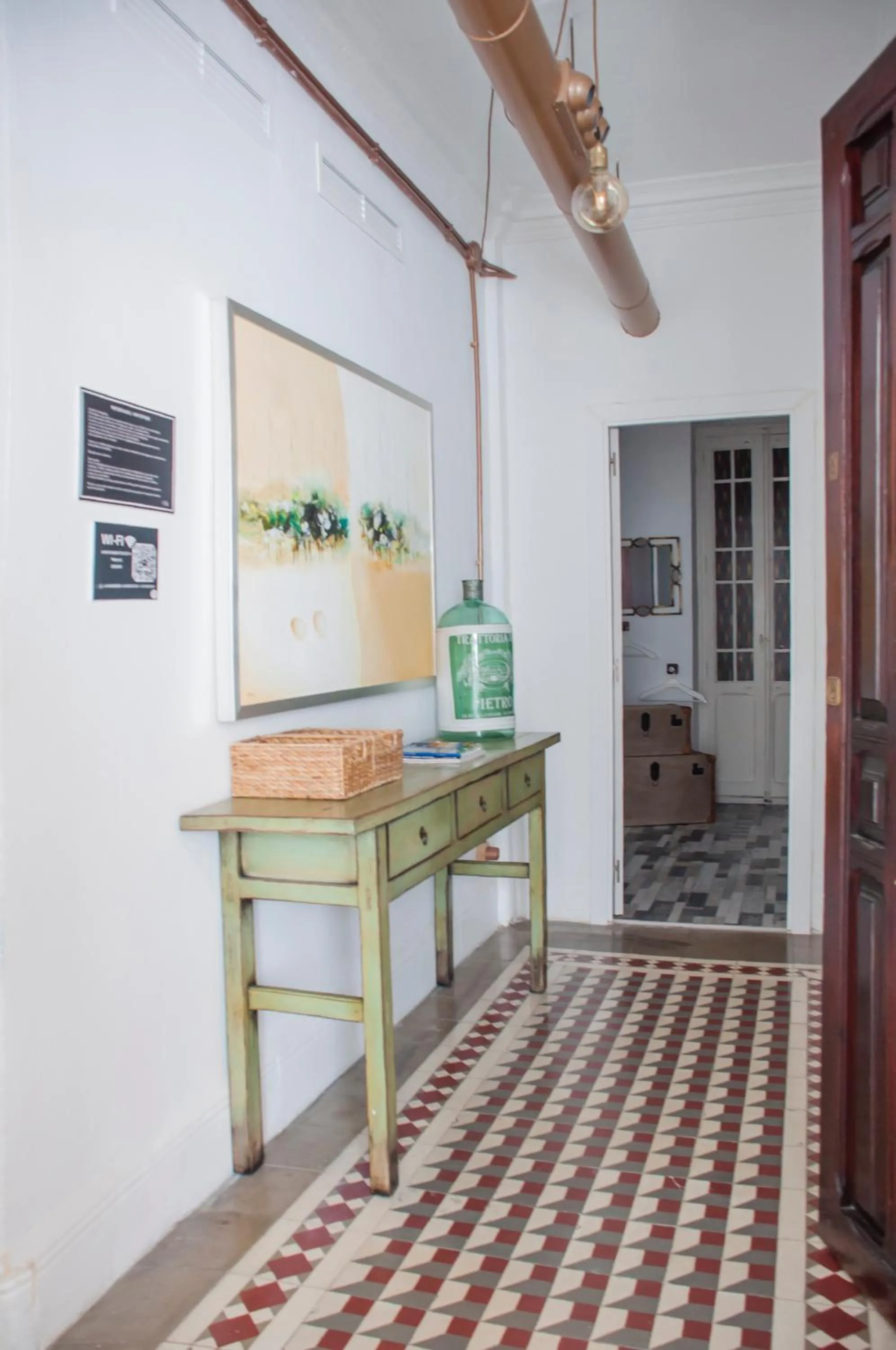 Lobby or reception in Valencia Apartamentos Goya