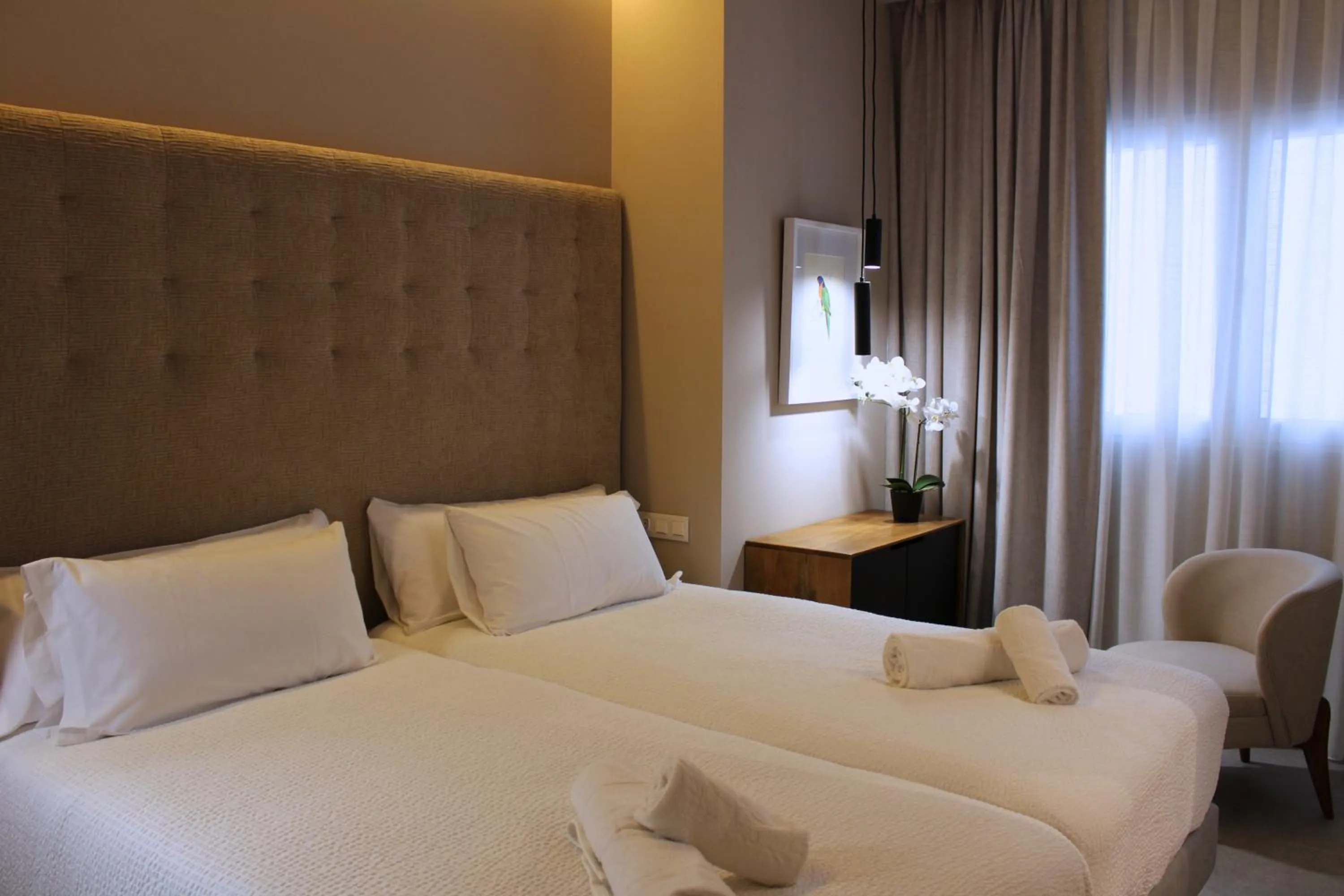 Bed in Valencia Apartamentos Goya