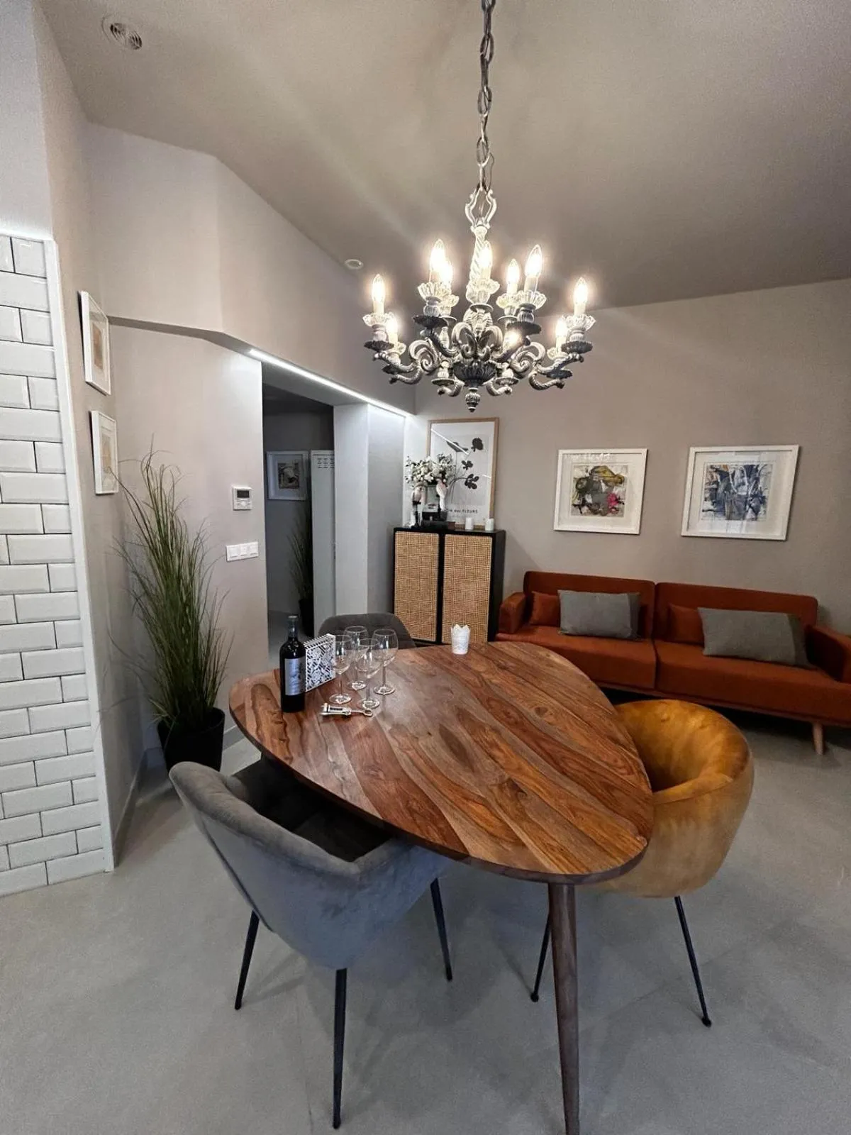 Living room in Valencia Apartamentos Goya
