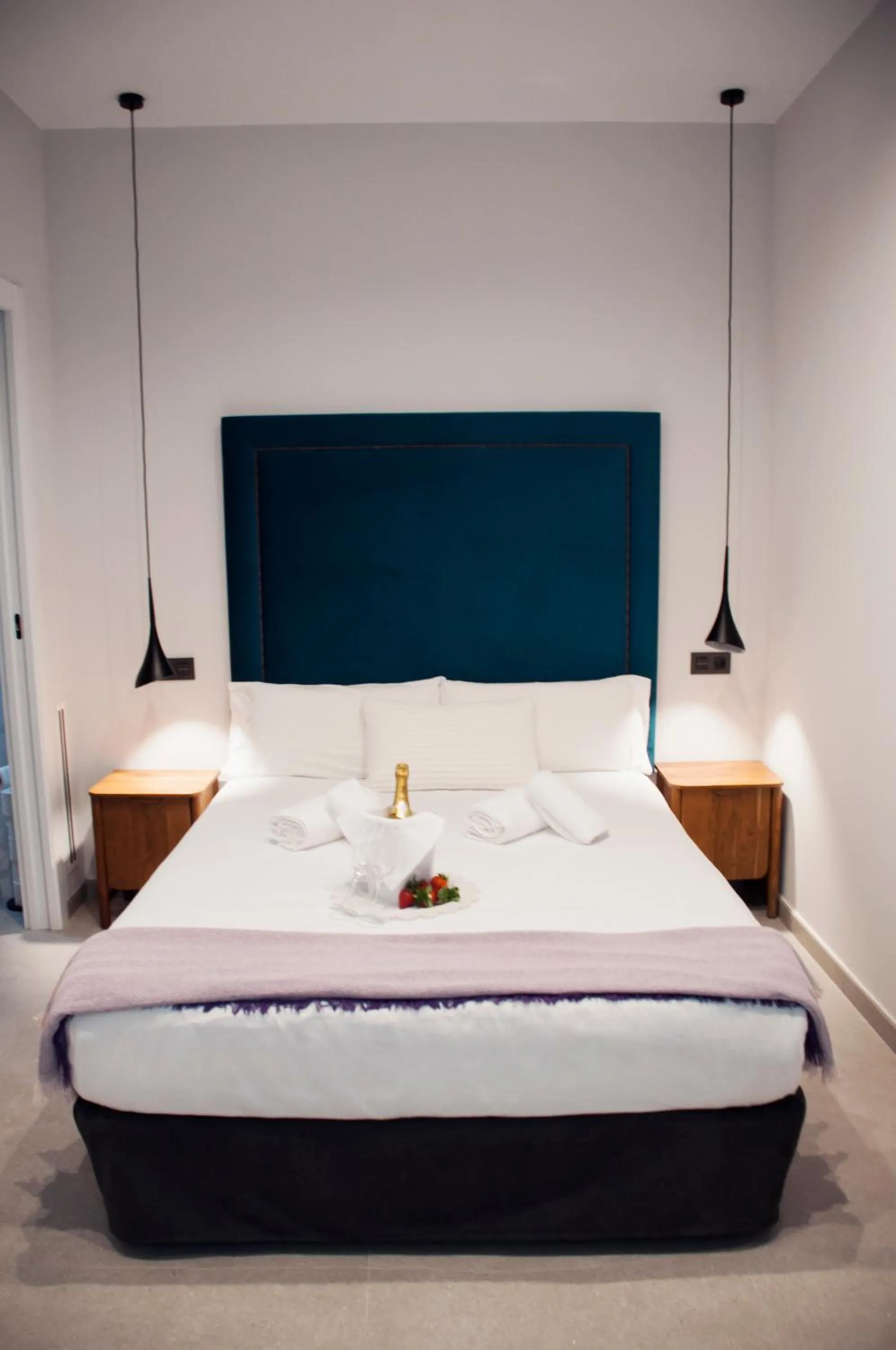 Bed in Valencia Apartamentos Goya