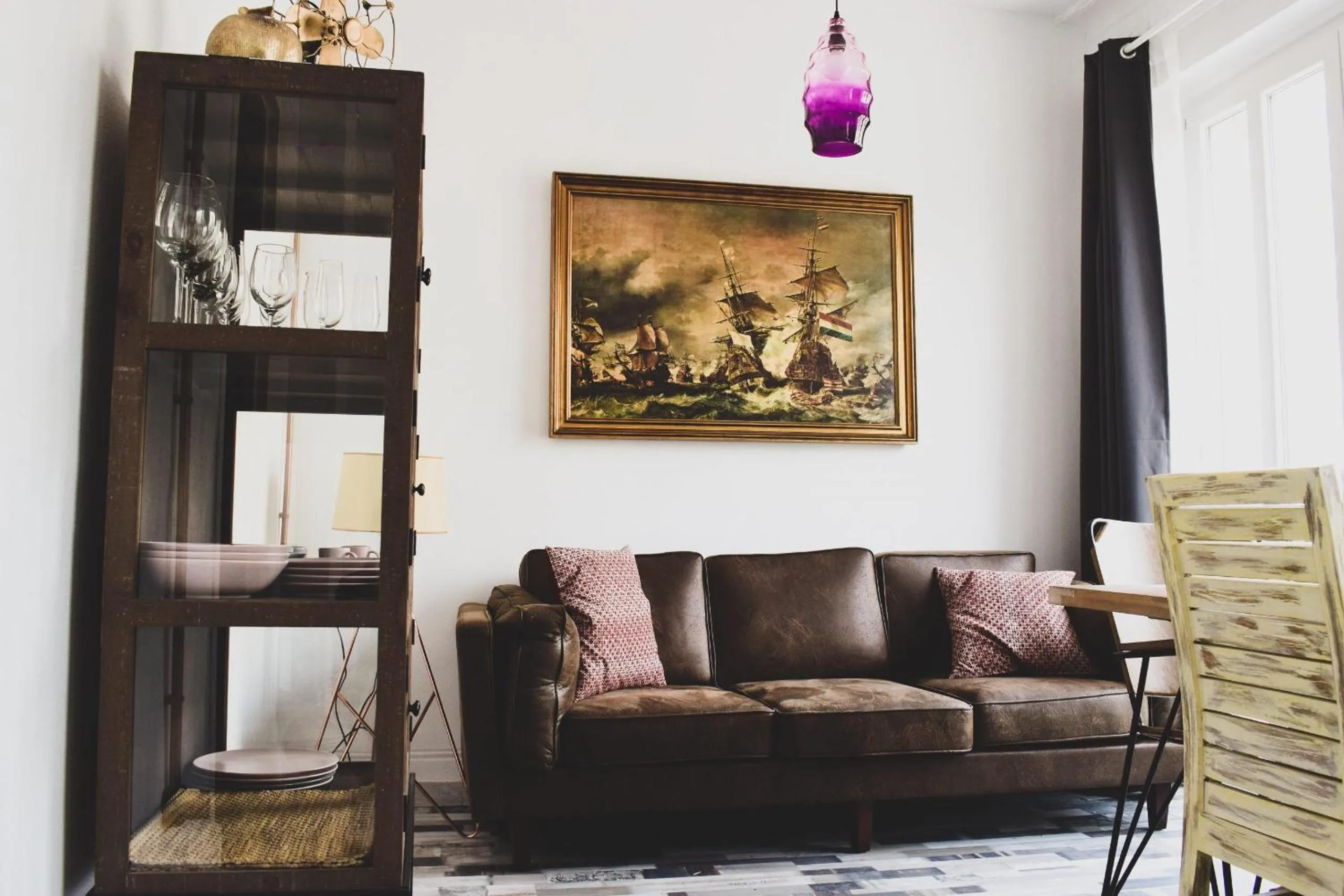 Living room in Valencia Apartamentos Goya