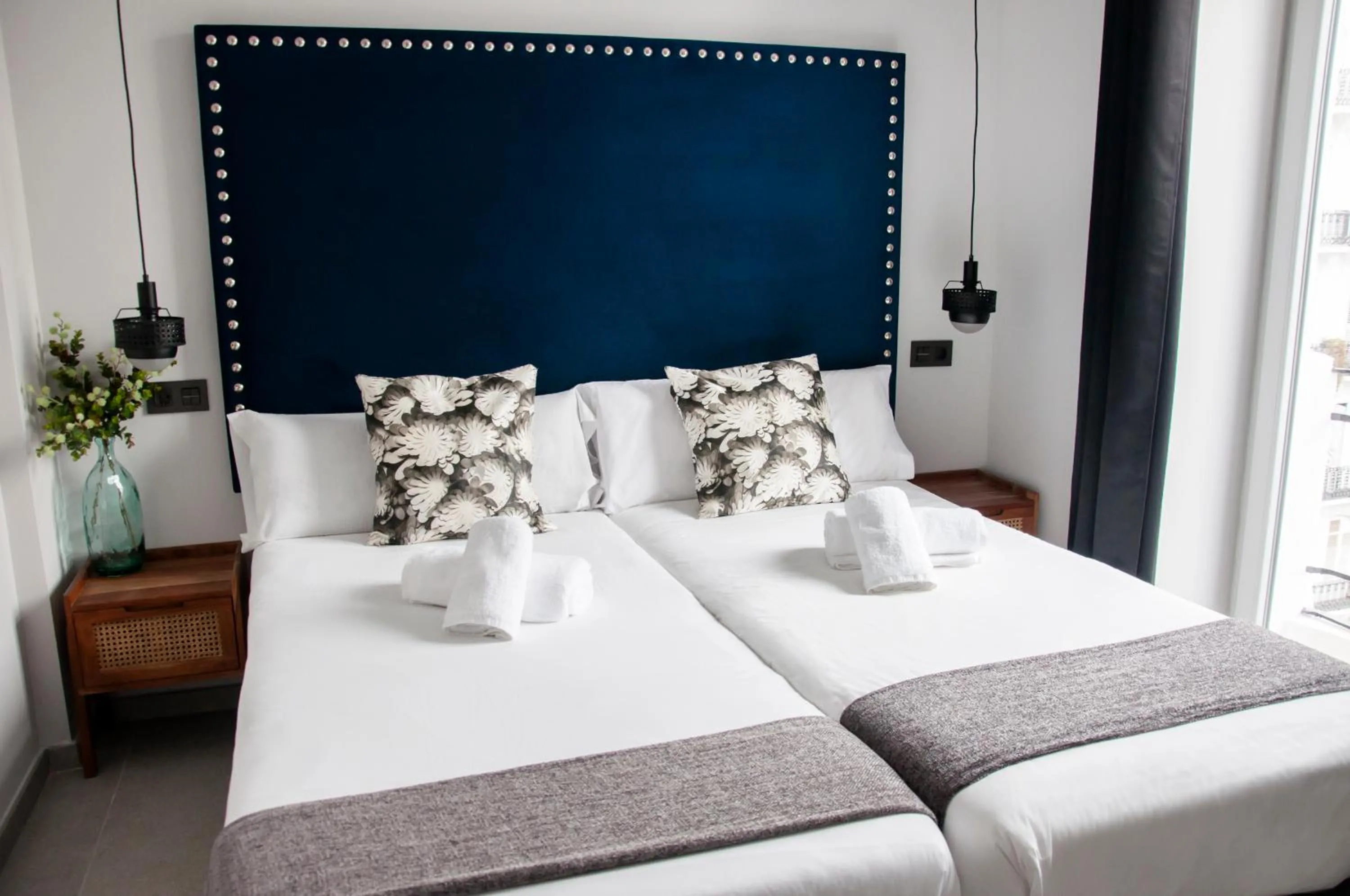 Bed in Valencia Apartamentos Goya