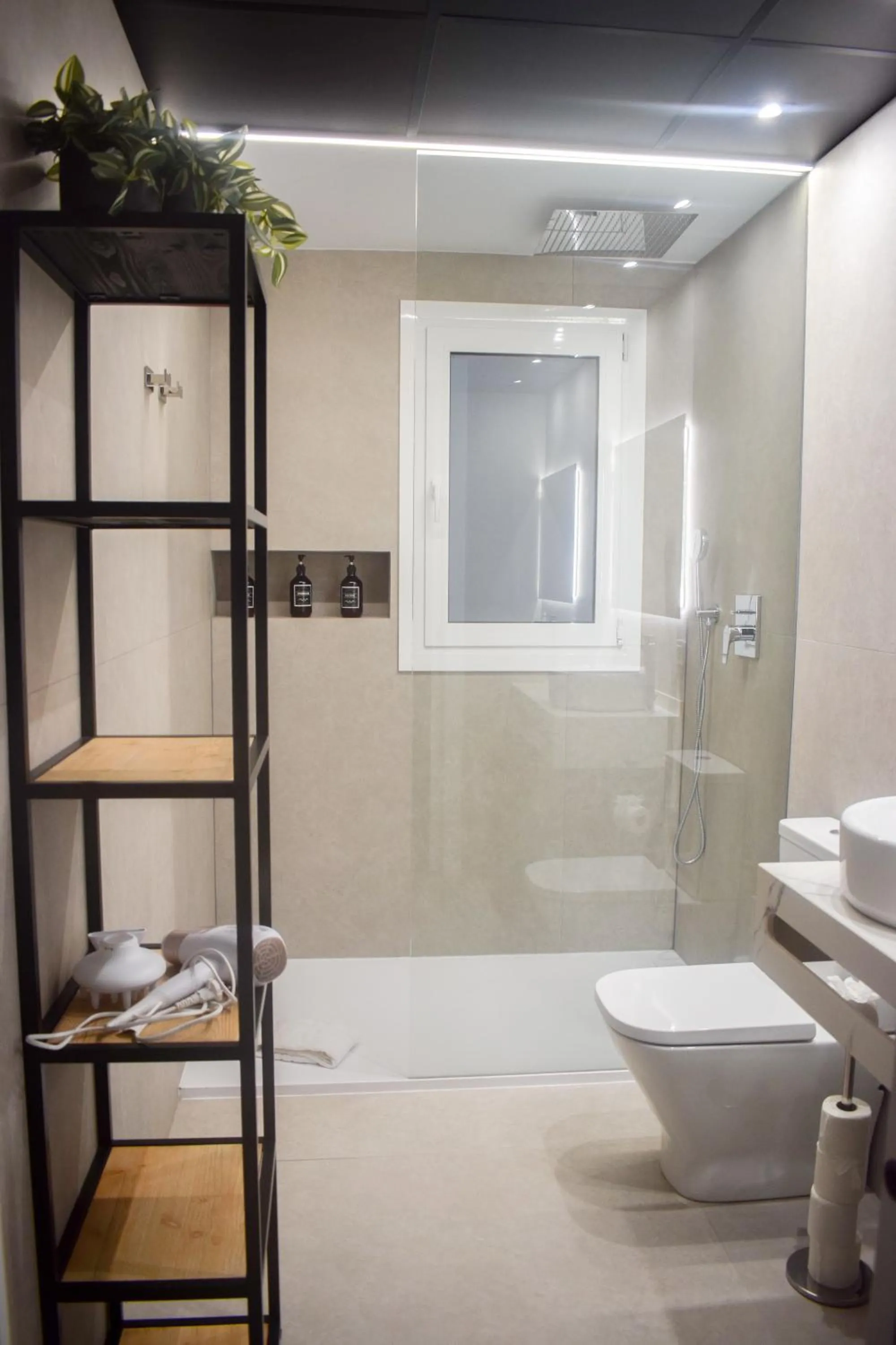 Shower in Valencia Apartamentos Goya