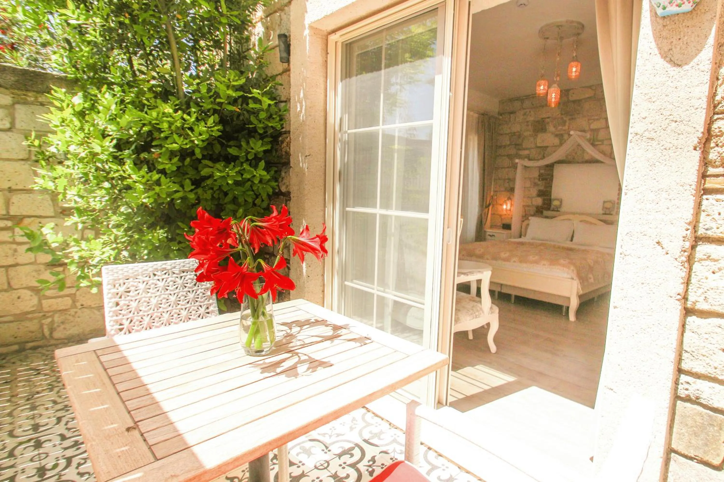 Patio in Casa Rubino Otel