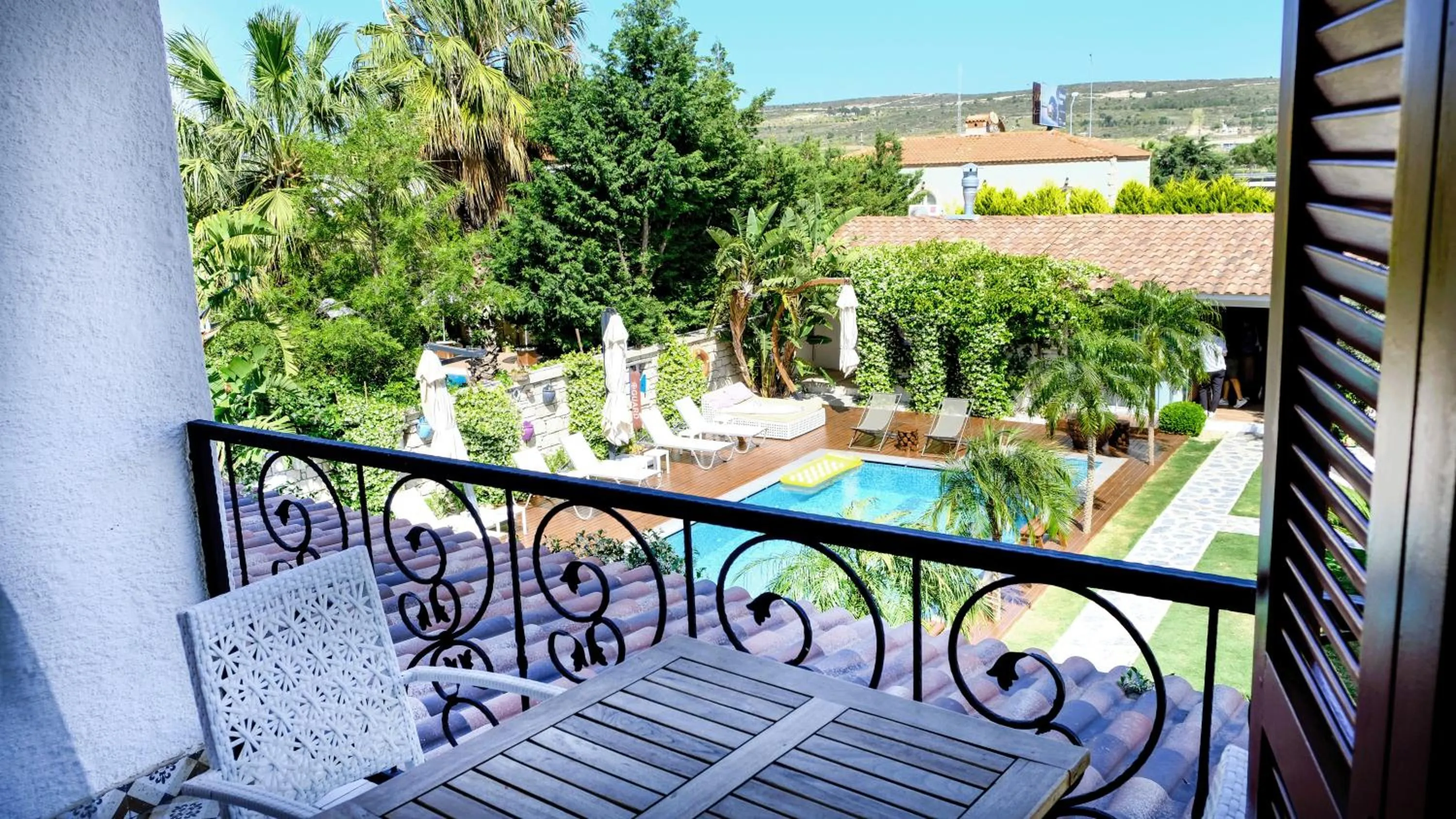 Balcony/Terrace in Casa Rubino Otel