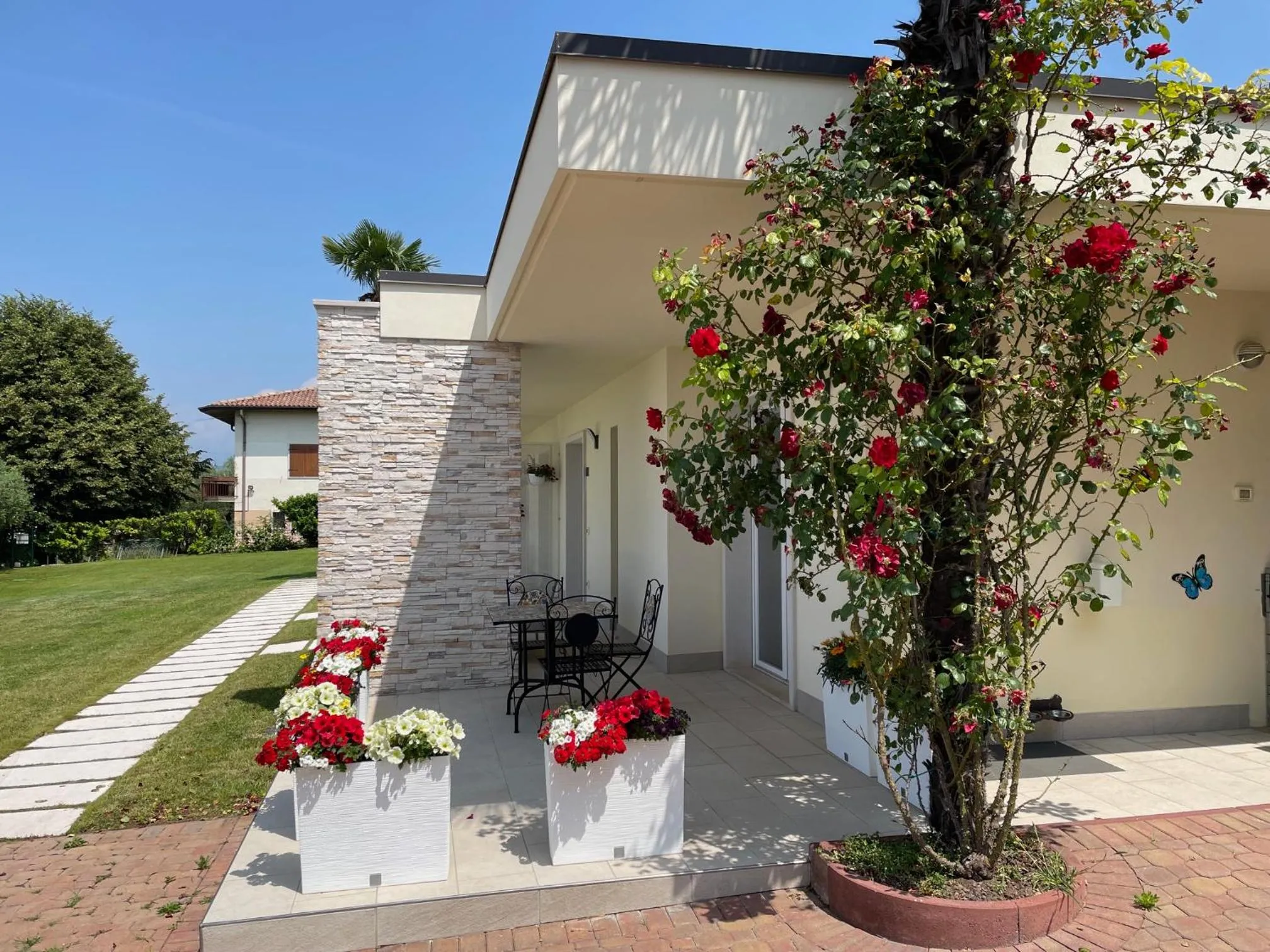 Garden in Hotel Panoramica