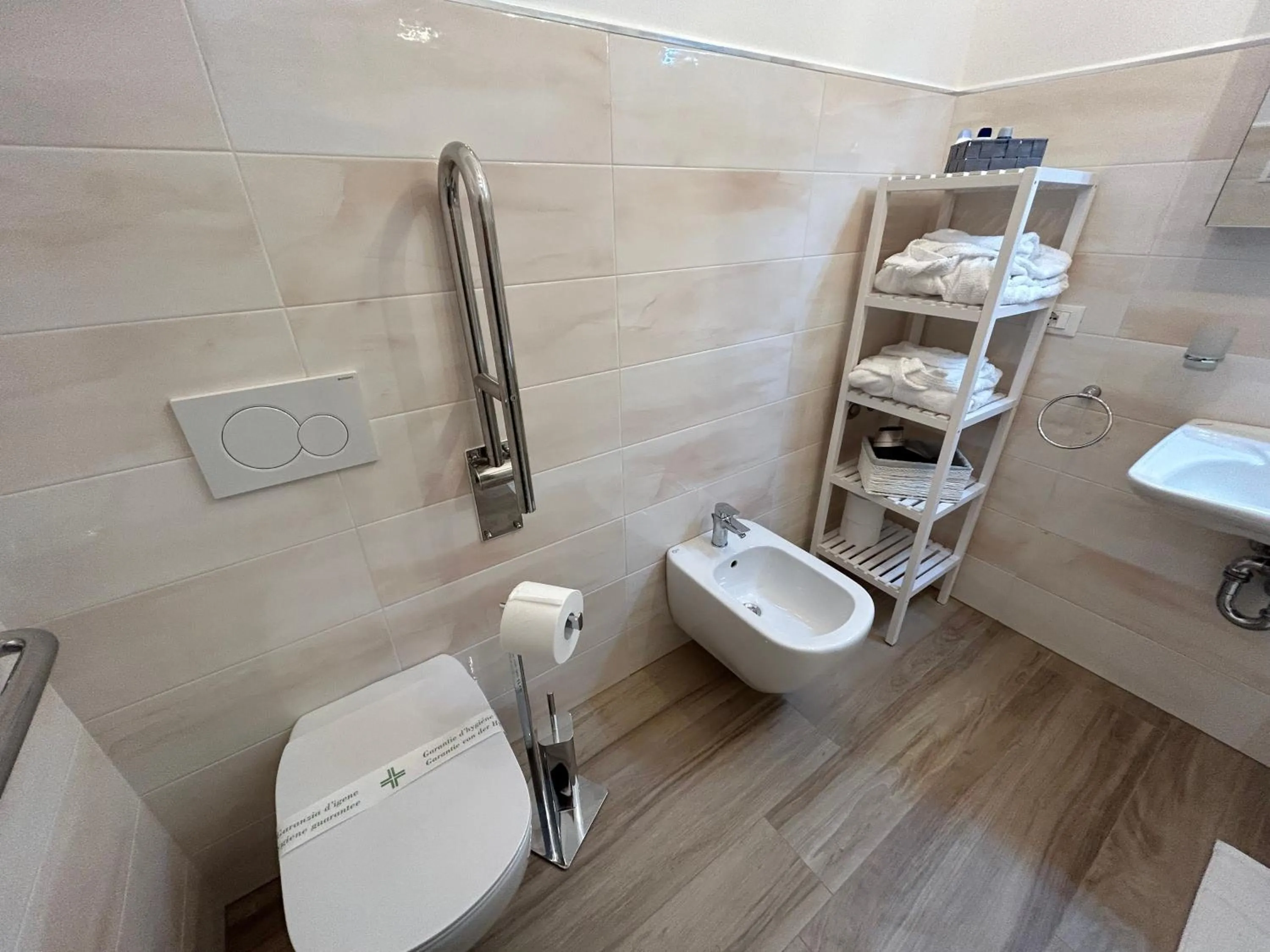 Toilet in Hotel Panoramica